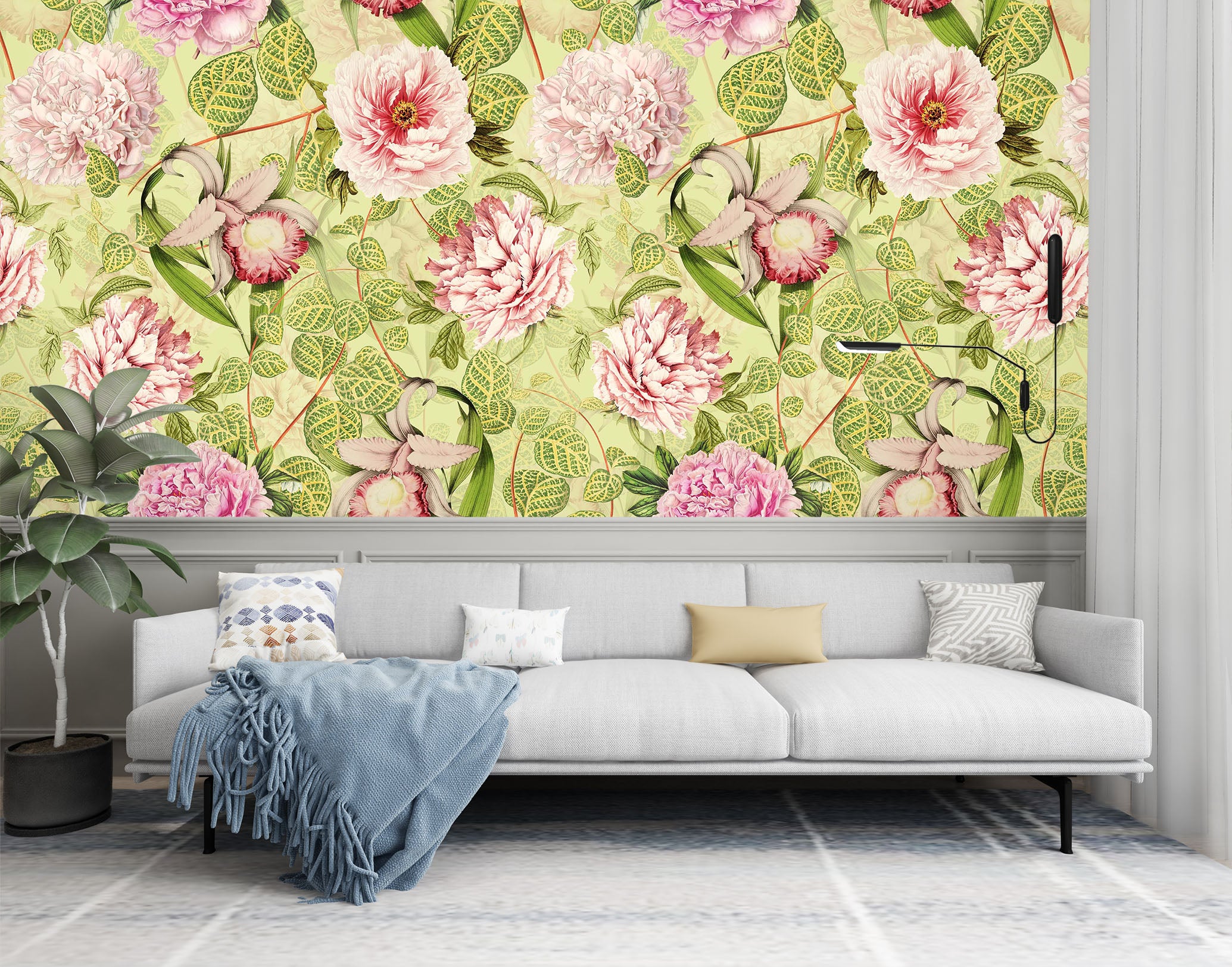 3D Pink Spring 175 Uta Naumann Wall Mural Wall Murals