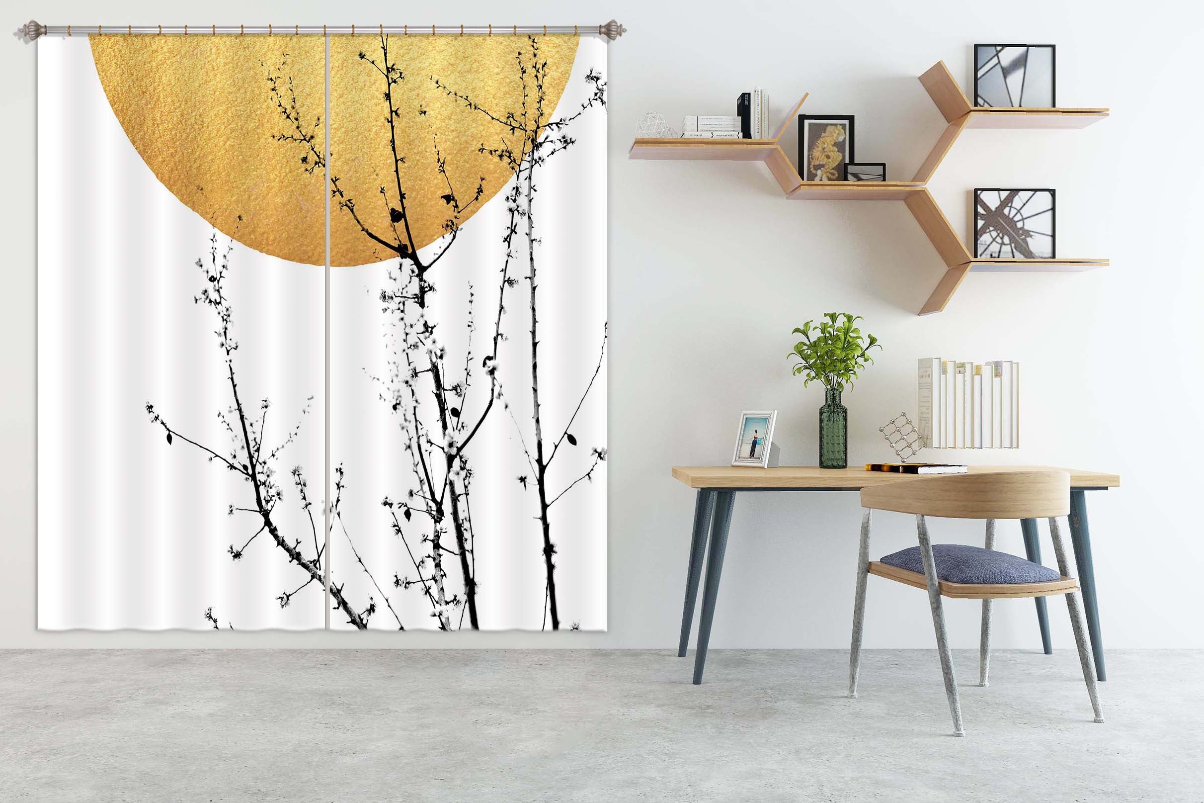 3D Sunshine Of My Life 055 Boris Draschoff Curtain Curtains Drapes