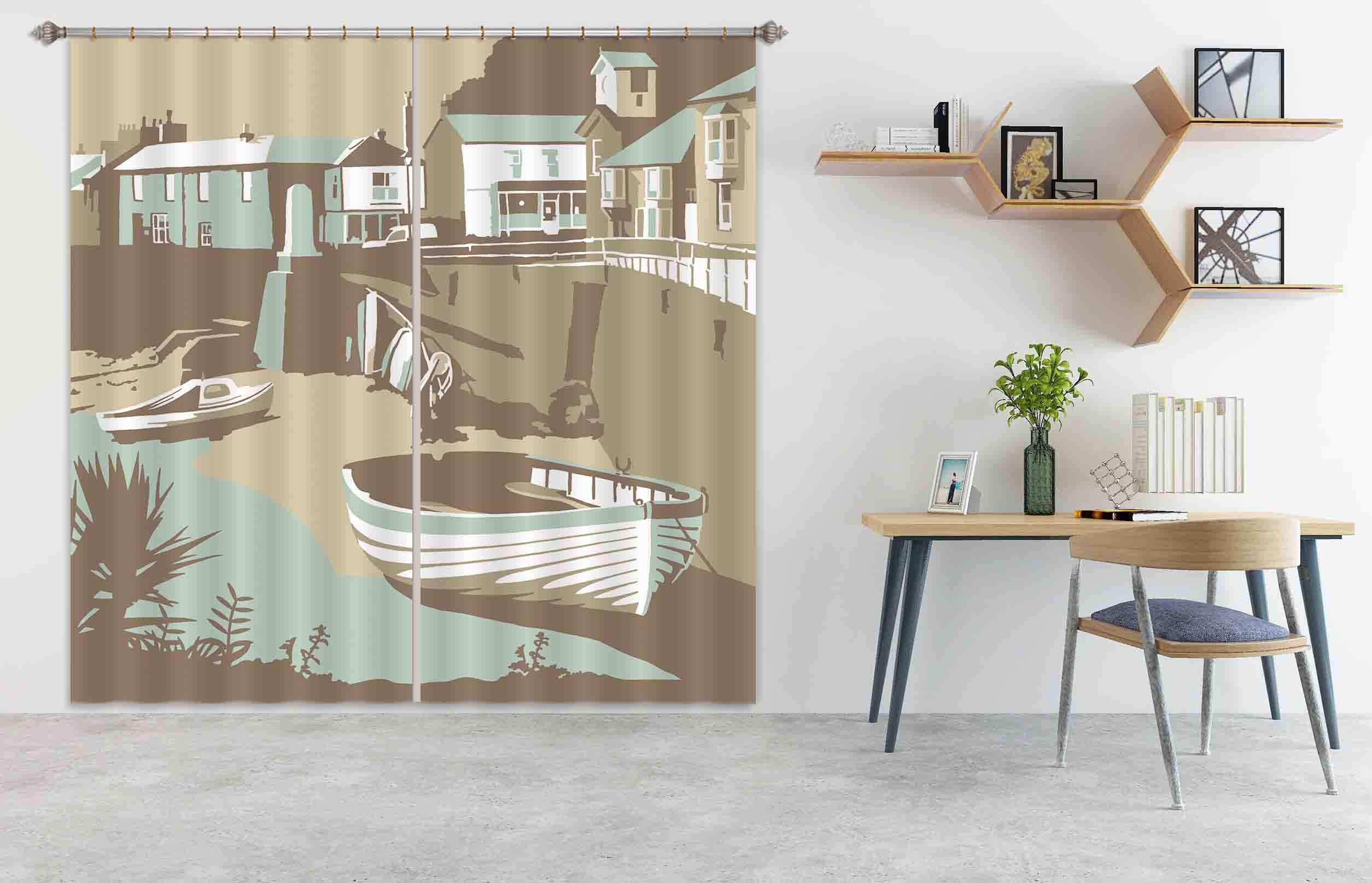 3D Mousehole 122 Steve Read Curtain Curtains Drapes