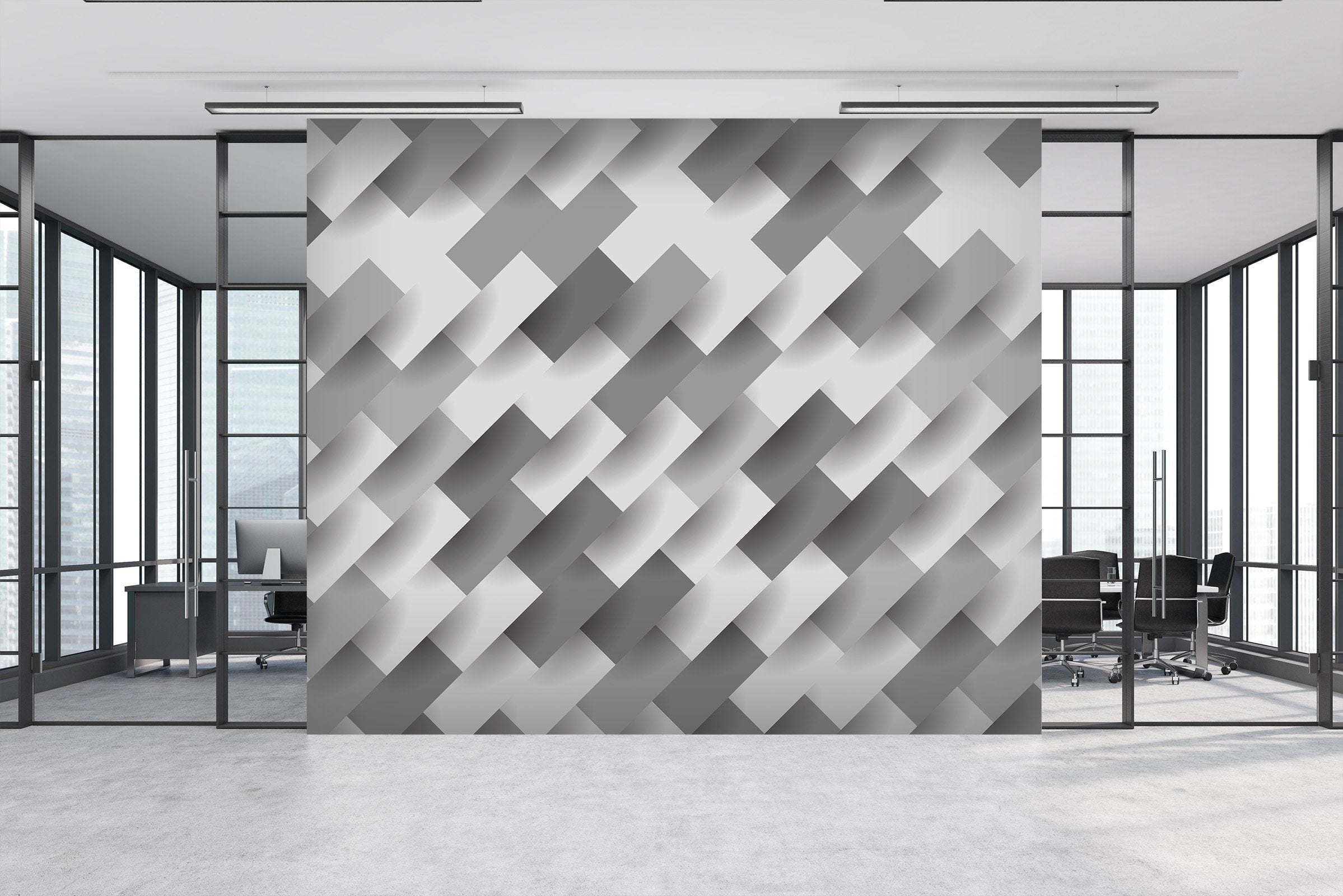 3D Abstract Diagonal 012 Marble Tile Texture Wallpaper AJ Wallpaper 2 