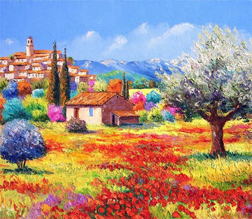 3D Beautiful Scenery Country 09 Wallpaper AJ Wallpaper 