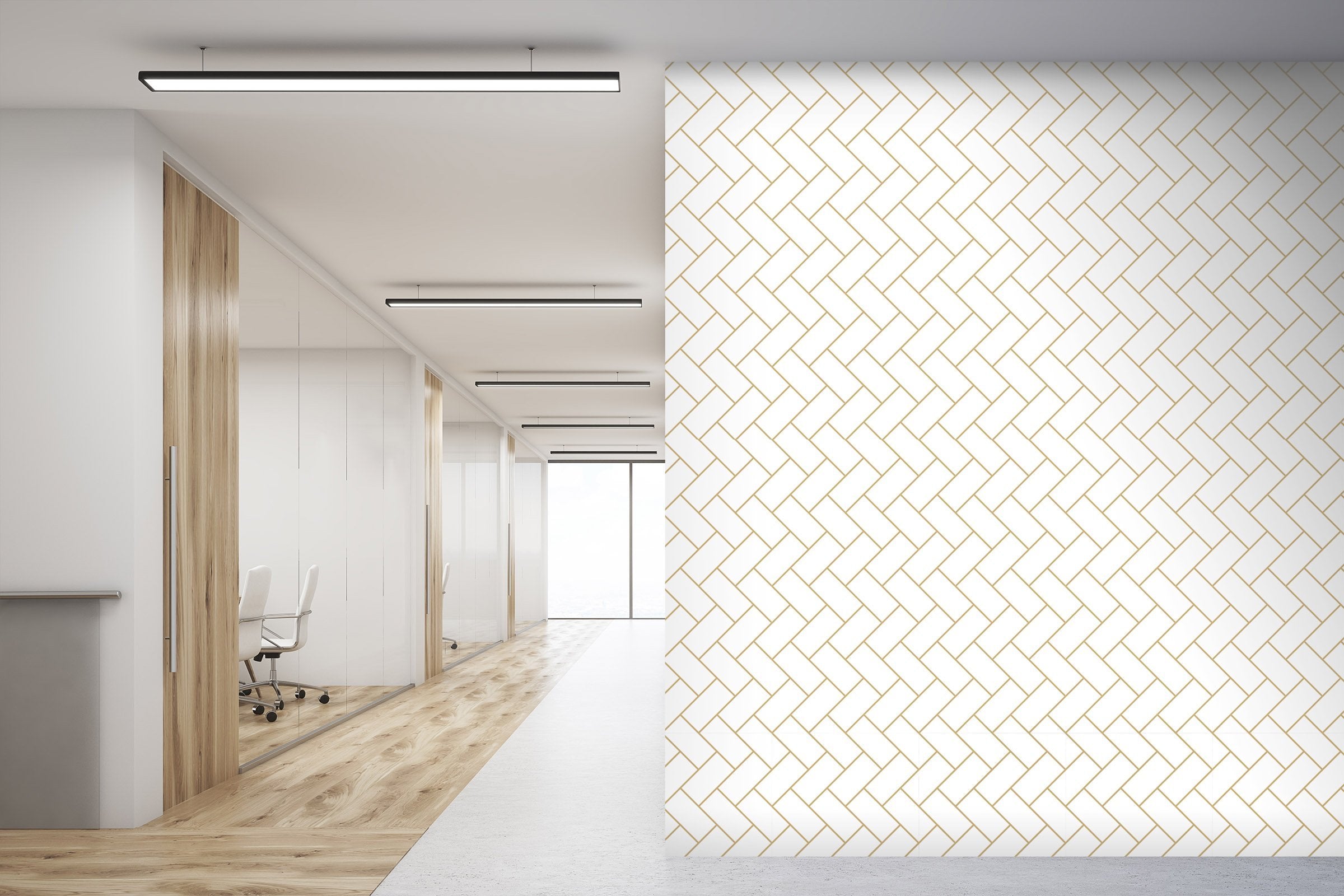 3D Simple Rectangle 038 Marble Tile Texture Wallpaper AJ Wallpaper 2 