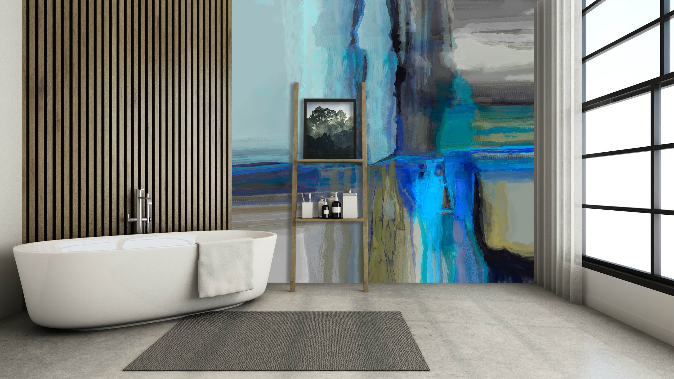 3D Colorful Pool 1409 Michael Tienhaara Wall Mural Wall Murals