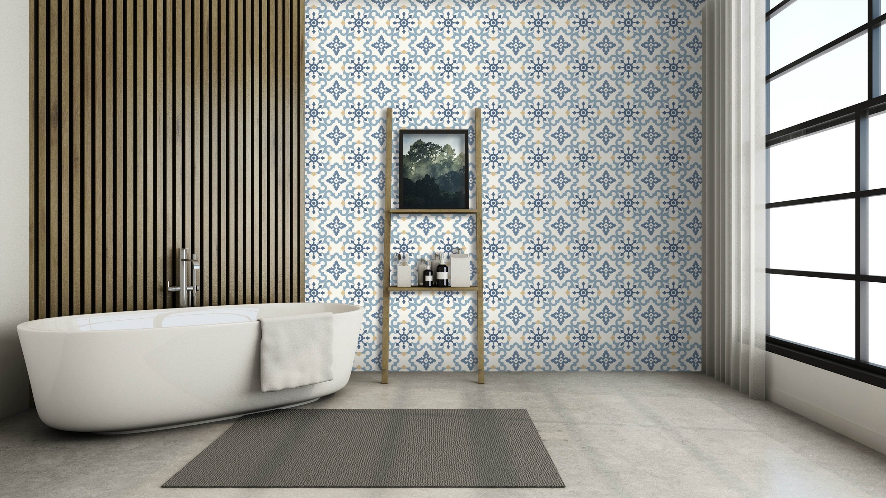 3D Mosaic Printing 014 Marble Tile Texture Wallpaper AJ Wallpaper 2 