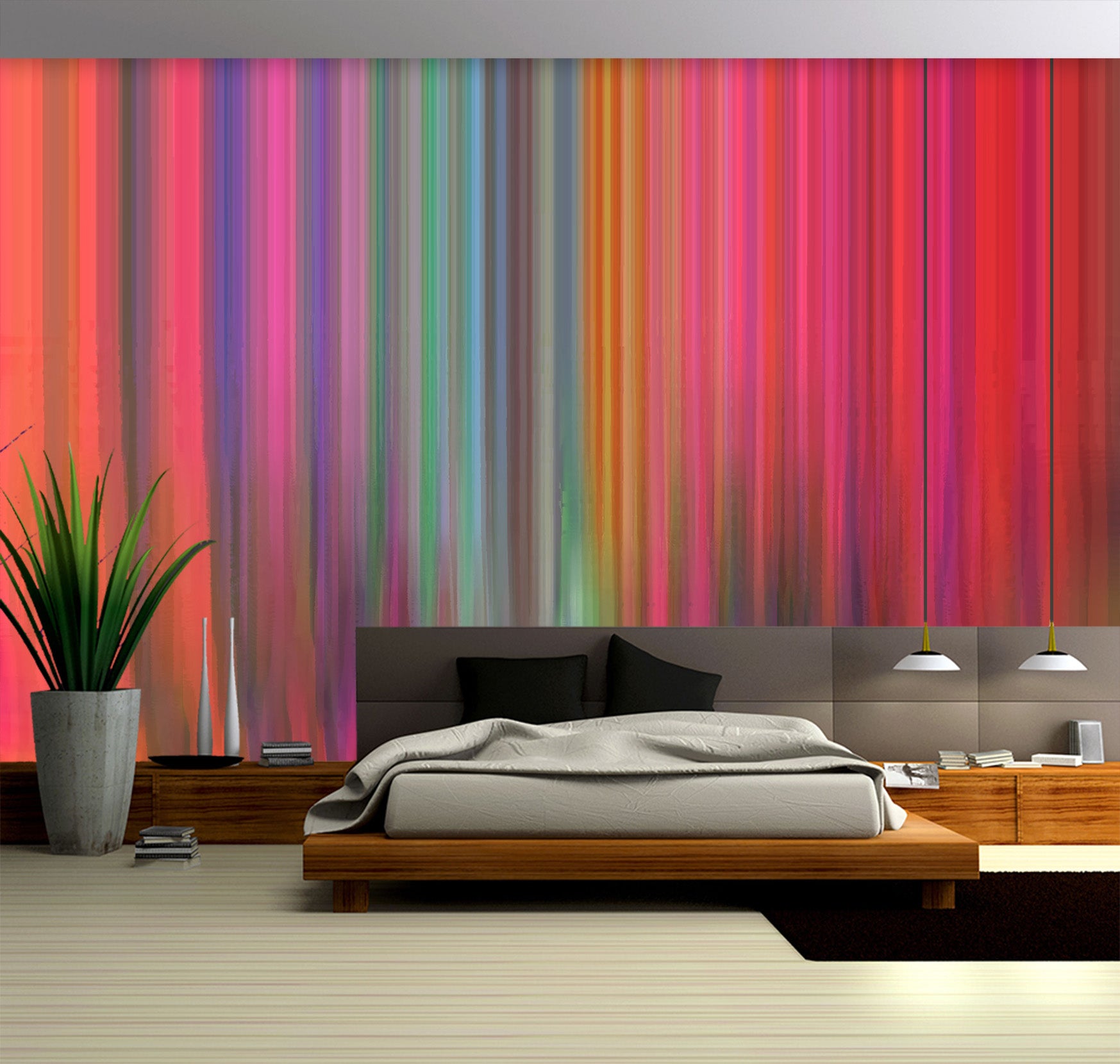 3D Abstract Color 71065 Shandra Smith Wall Mural Wall Murals