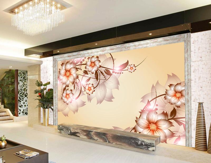 3D Branch Tulips Flower 11 Wallpaper AJ Wallpaper 