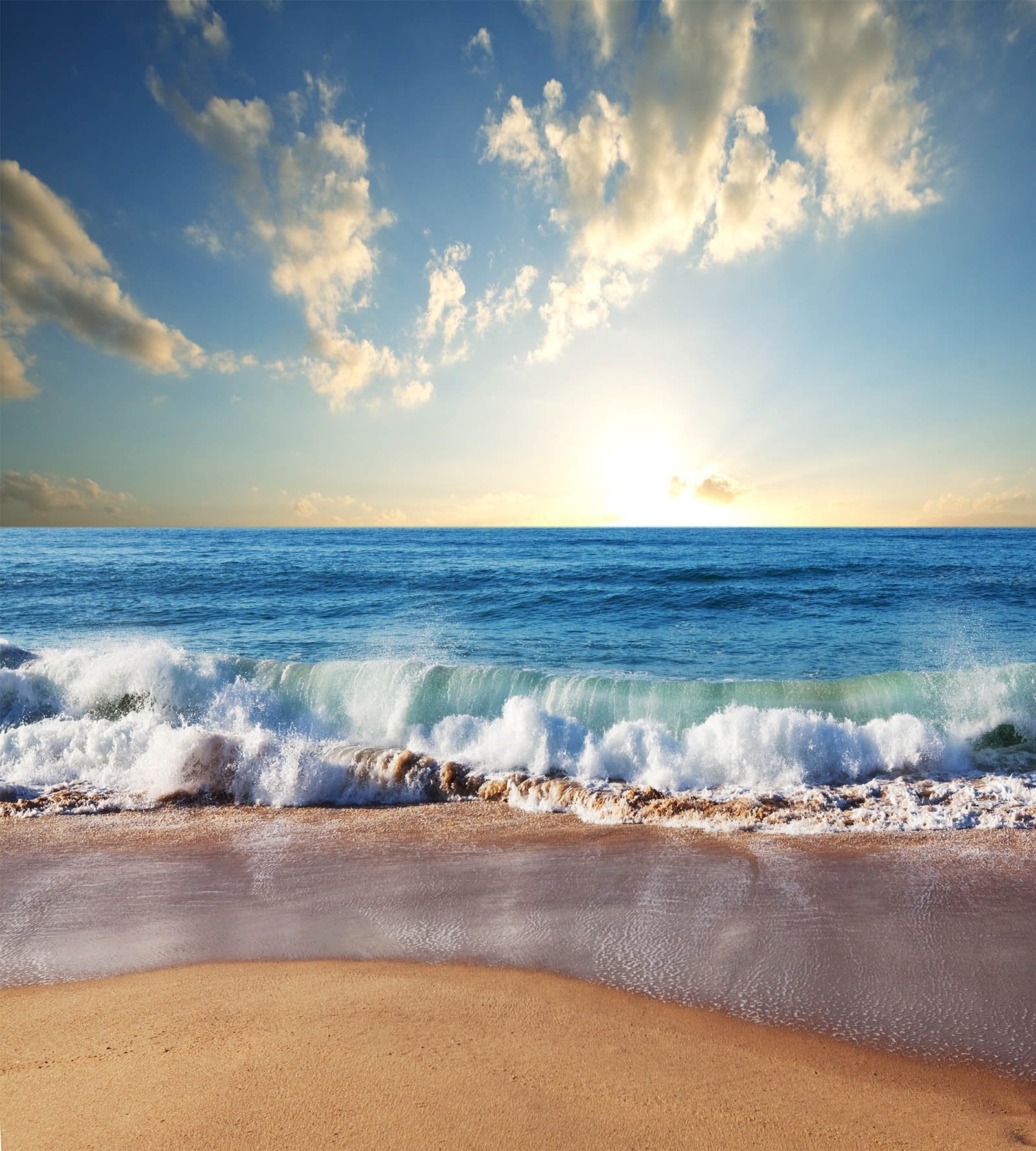 3D Beach Ocean 124 Shower Curtain 3D Shower Curtain AJ Creativity Home 