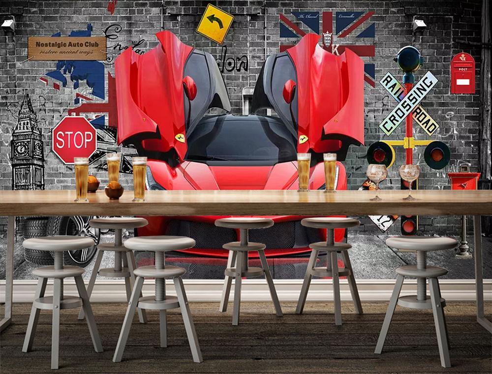 3D Red Car 475 Wallpaper AJ Wallpaper 