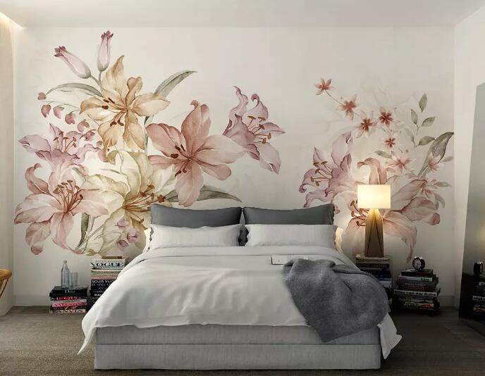 3D Colored Petals WG98 Wall Murals Wallpaper AJ Wallpaper 2 