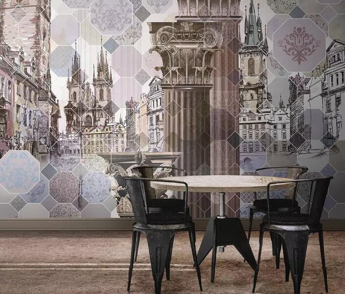 3D High Building WG30 Wall Murals Wallpaper AJ Wallpaper 2 