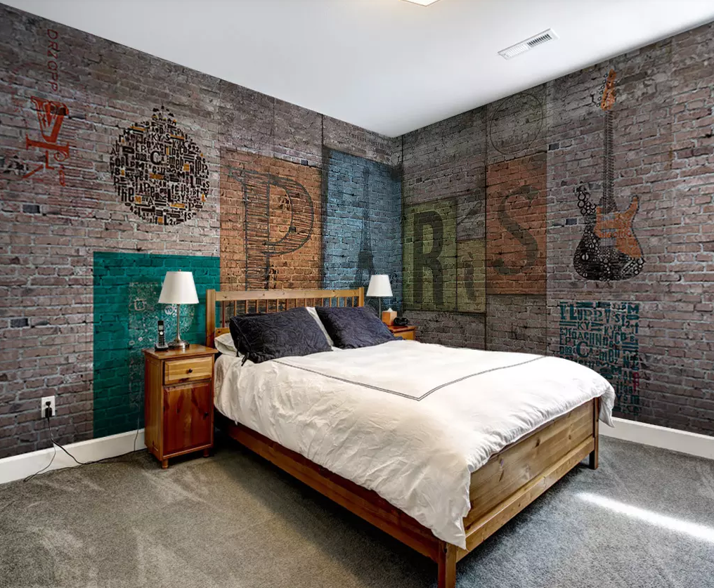 3D Wall Painting Tower 268 Wallpaper AJ Wallpaper 2 