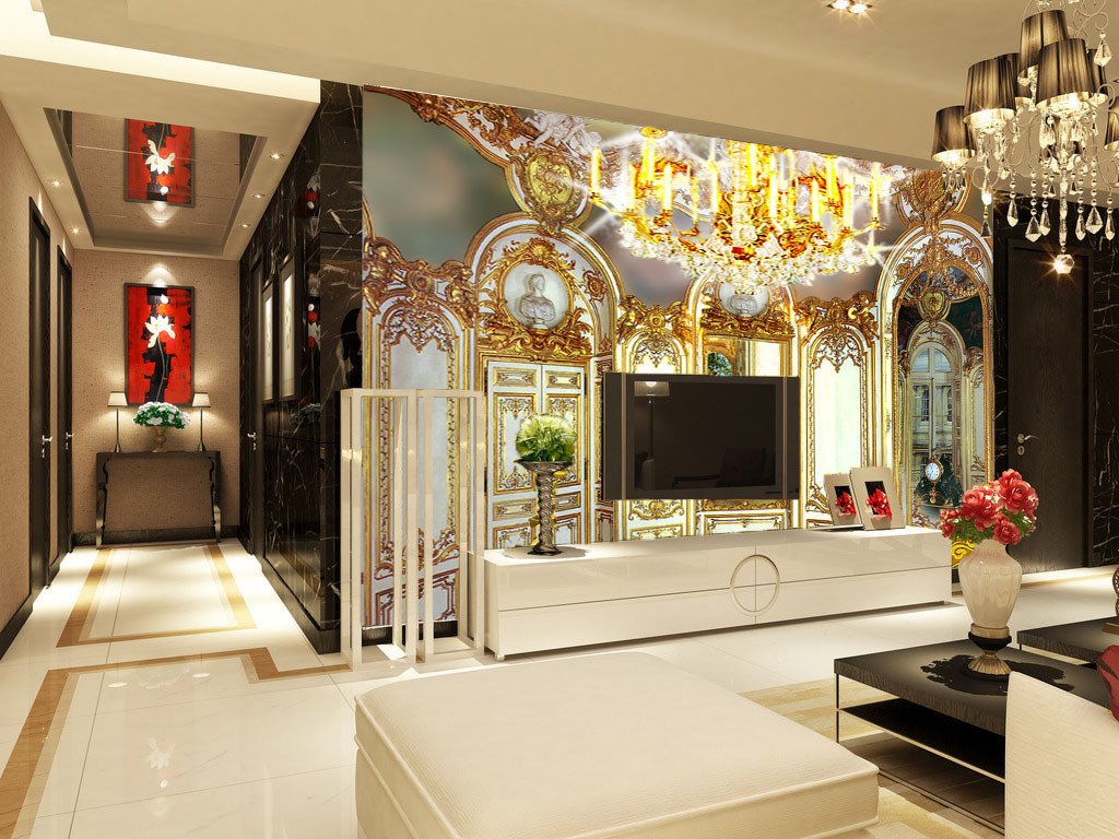 Luxury House Wallpaper AJ Wallpaper 