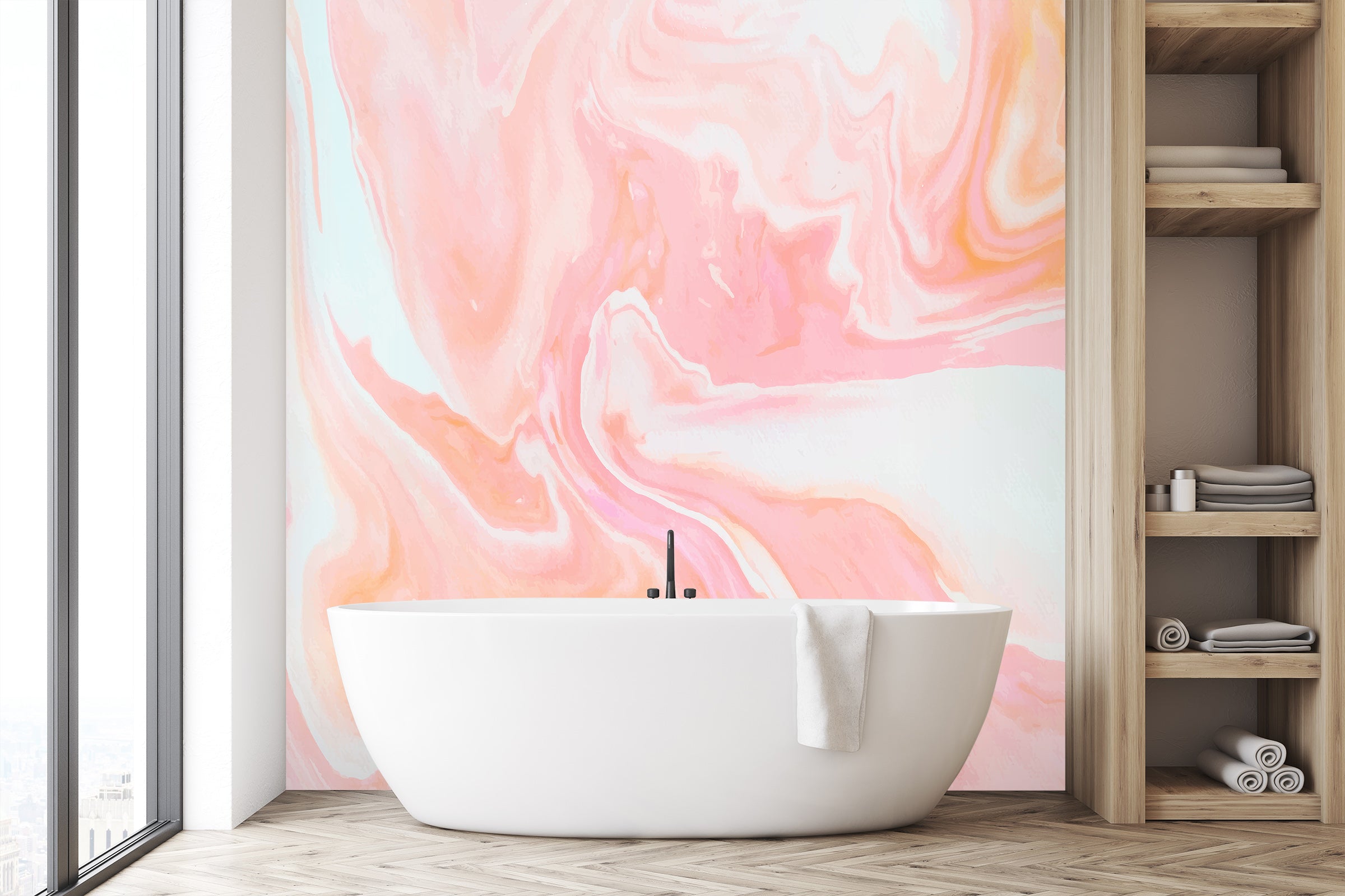 3D Pink Abstract 115 Wall Murals