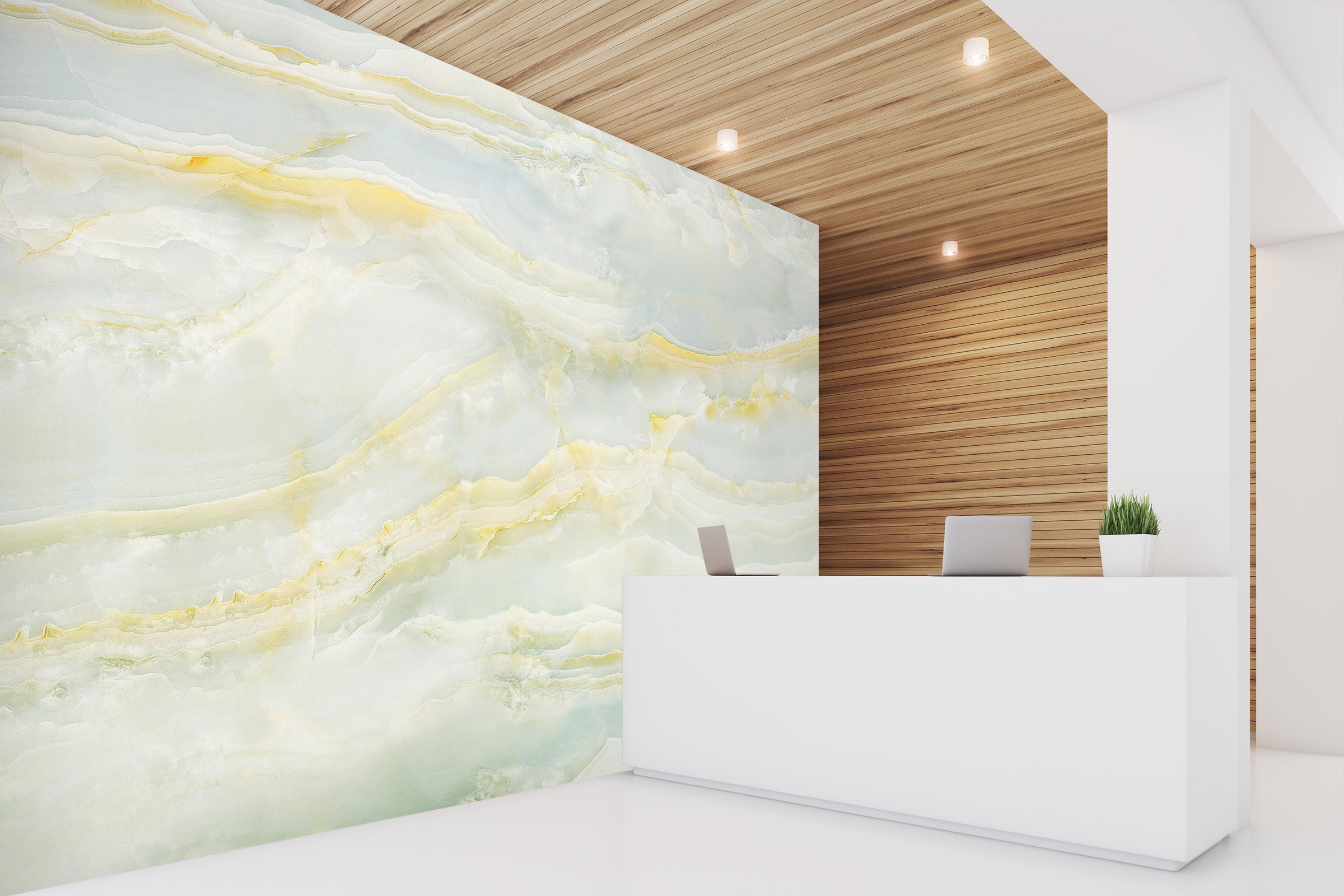 3D Yellow Pattern 1498 Wall Murals