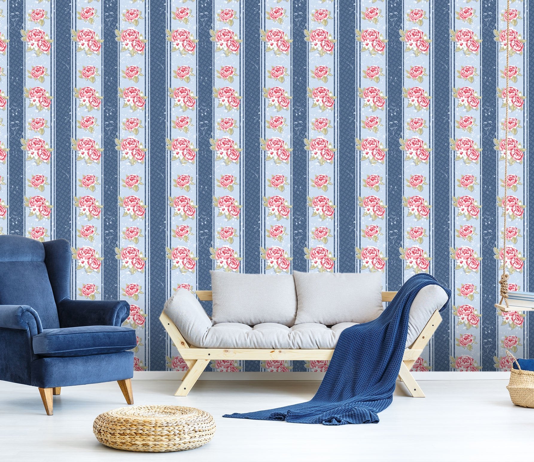 3D Safflower White Paint 488 Wallpaper AJ Wallpaper 