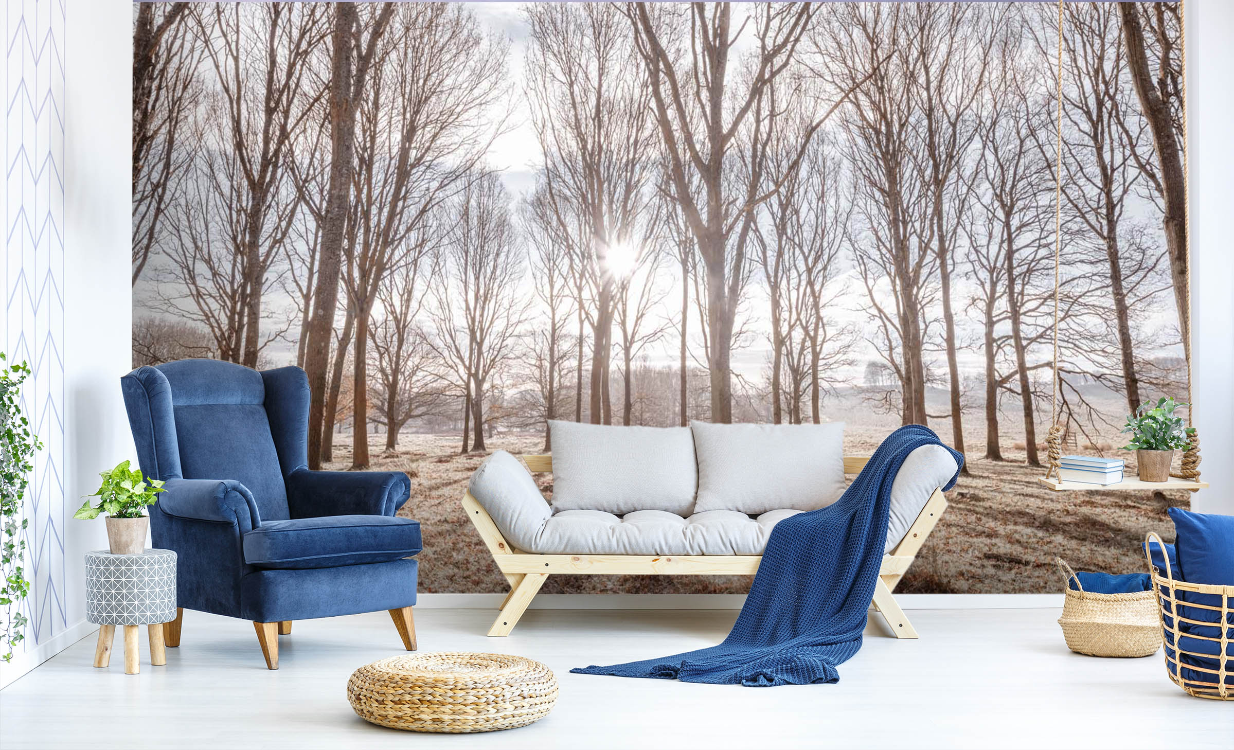 3D Dry Forest 075 Assaf Frank Wall Mural Wall Murals