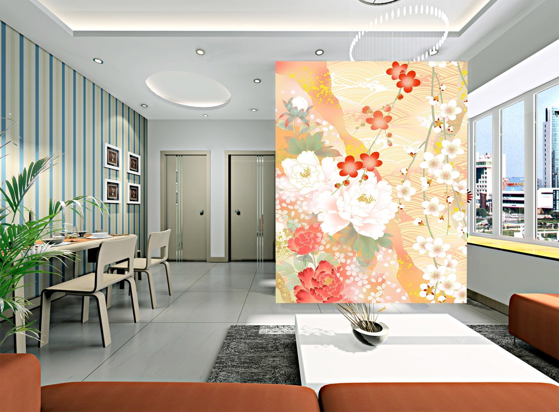 3D Flower Group 796 Wallpaper AJ Wallpaper 