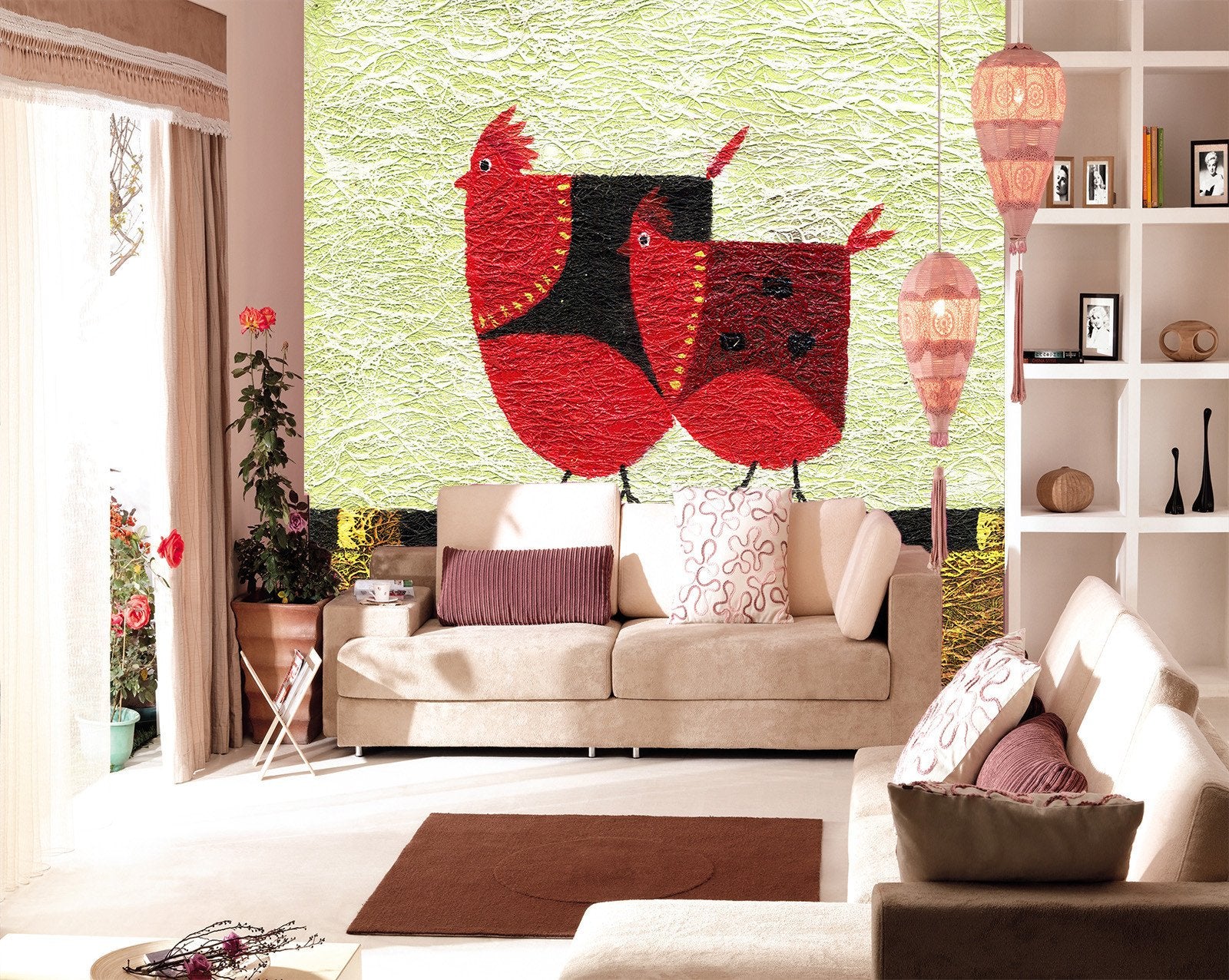 Hens Wallpaper AJ Wallpaper 