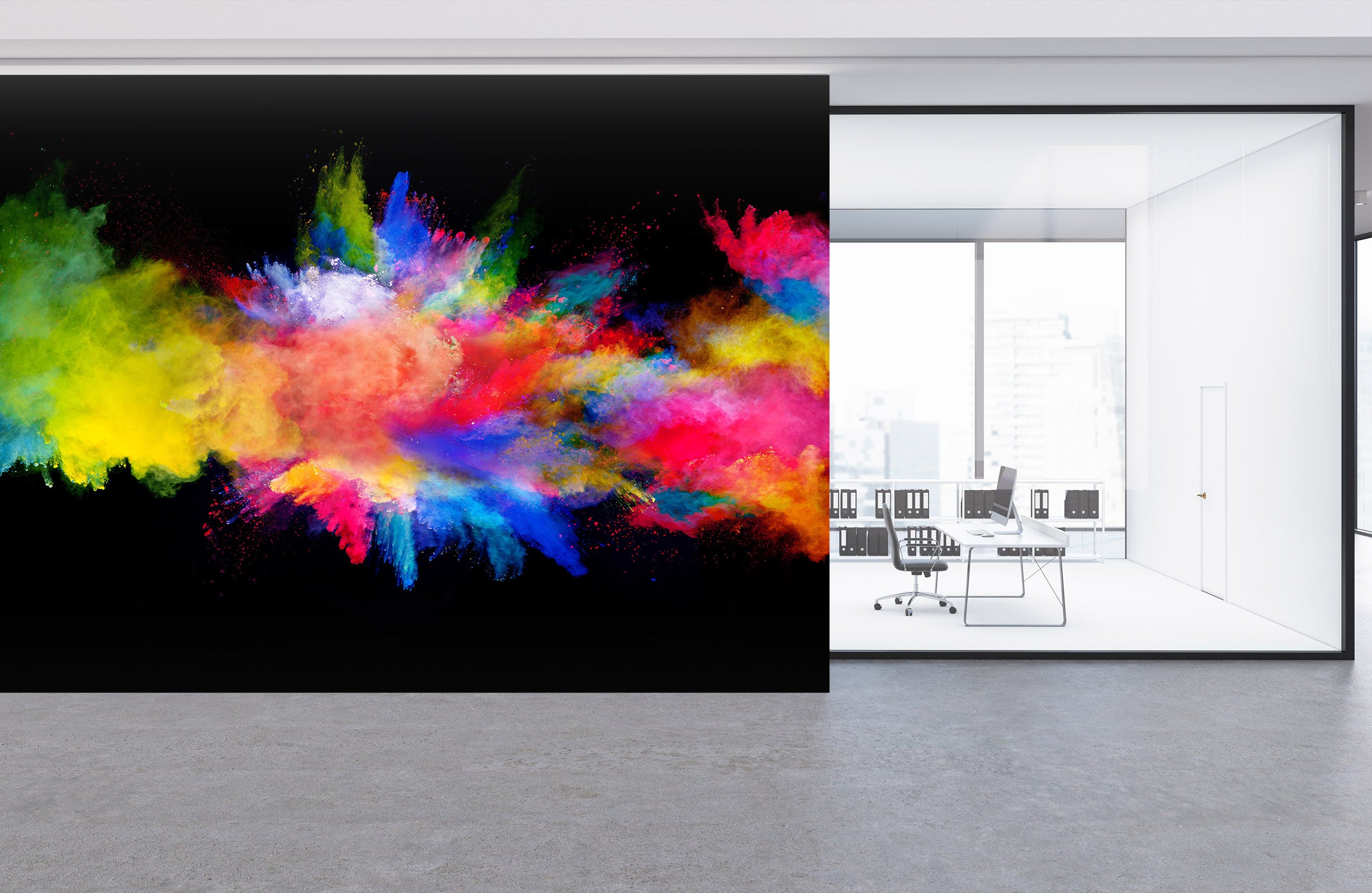 3D Color Pigment 035 Wall Murals