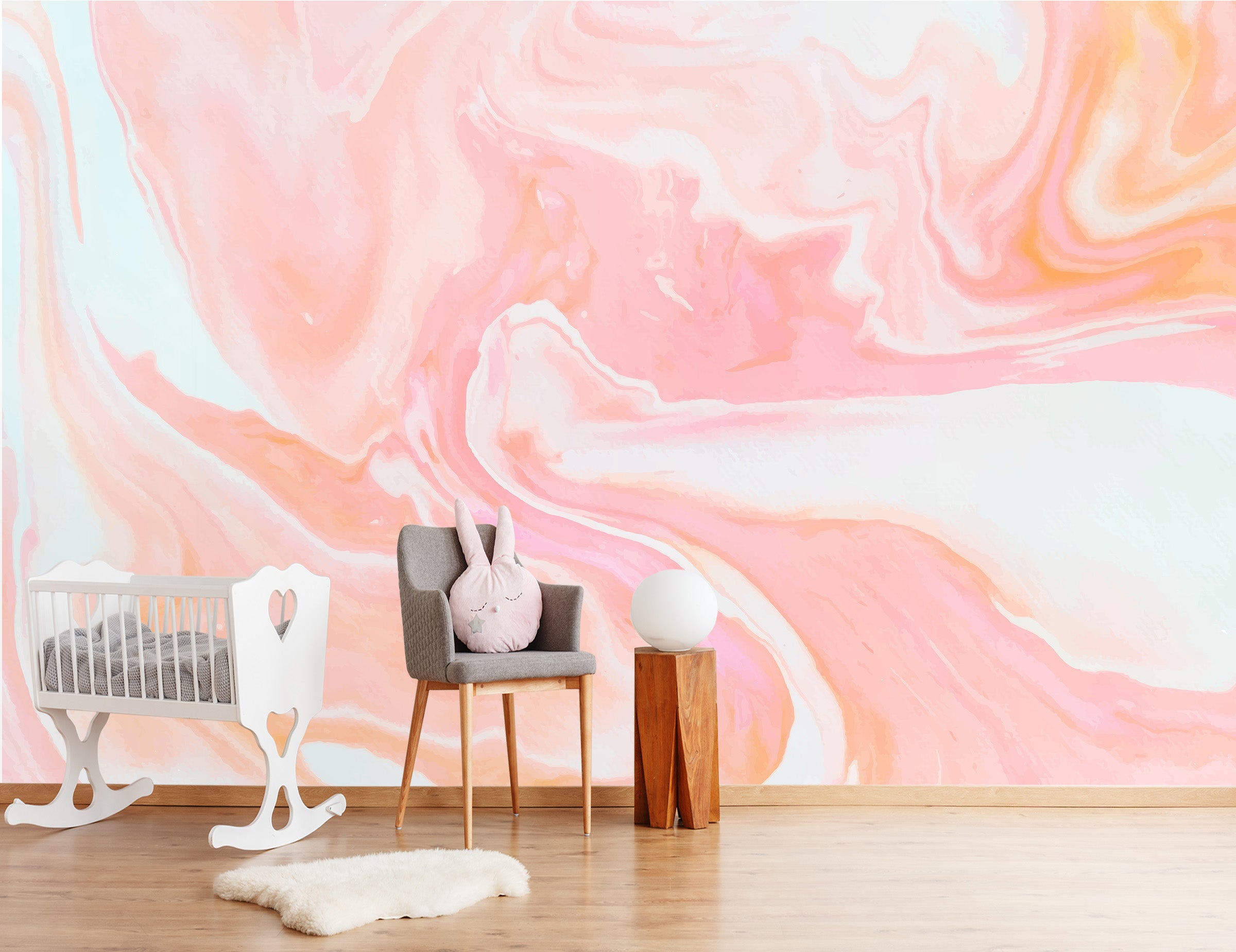 3D Pink Abstract 83 Wall Murals
