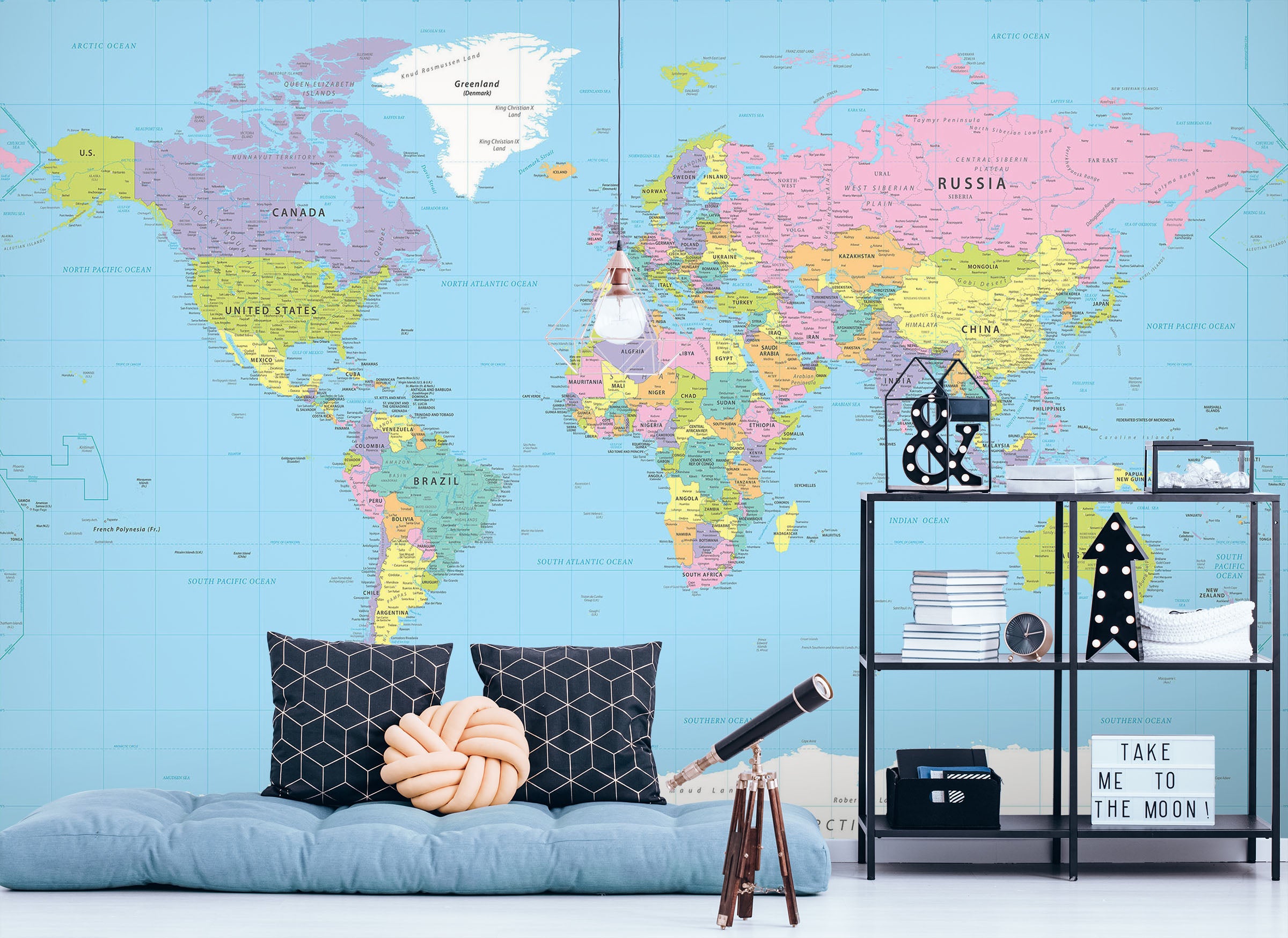 3D Map 57239 Wall Murals