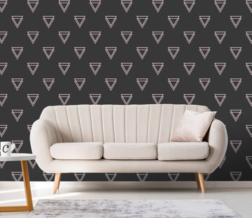 3D White Overlapping Triangle 531 Wallpaper AJ Wallpaper 