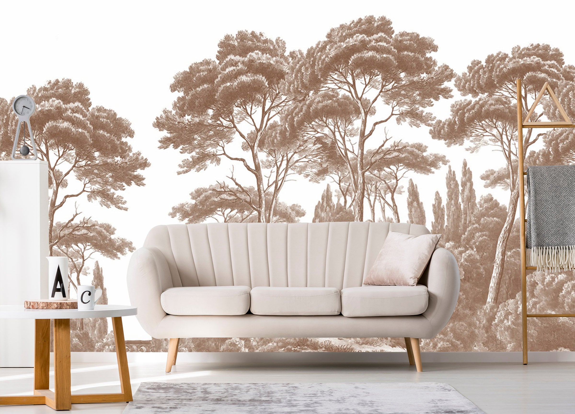 3D Forest Hill 1574 Wall Murals