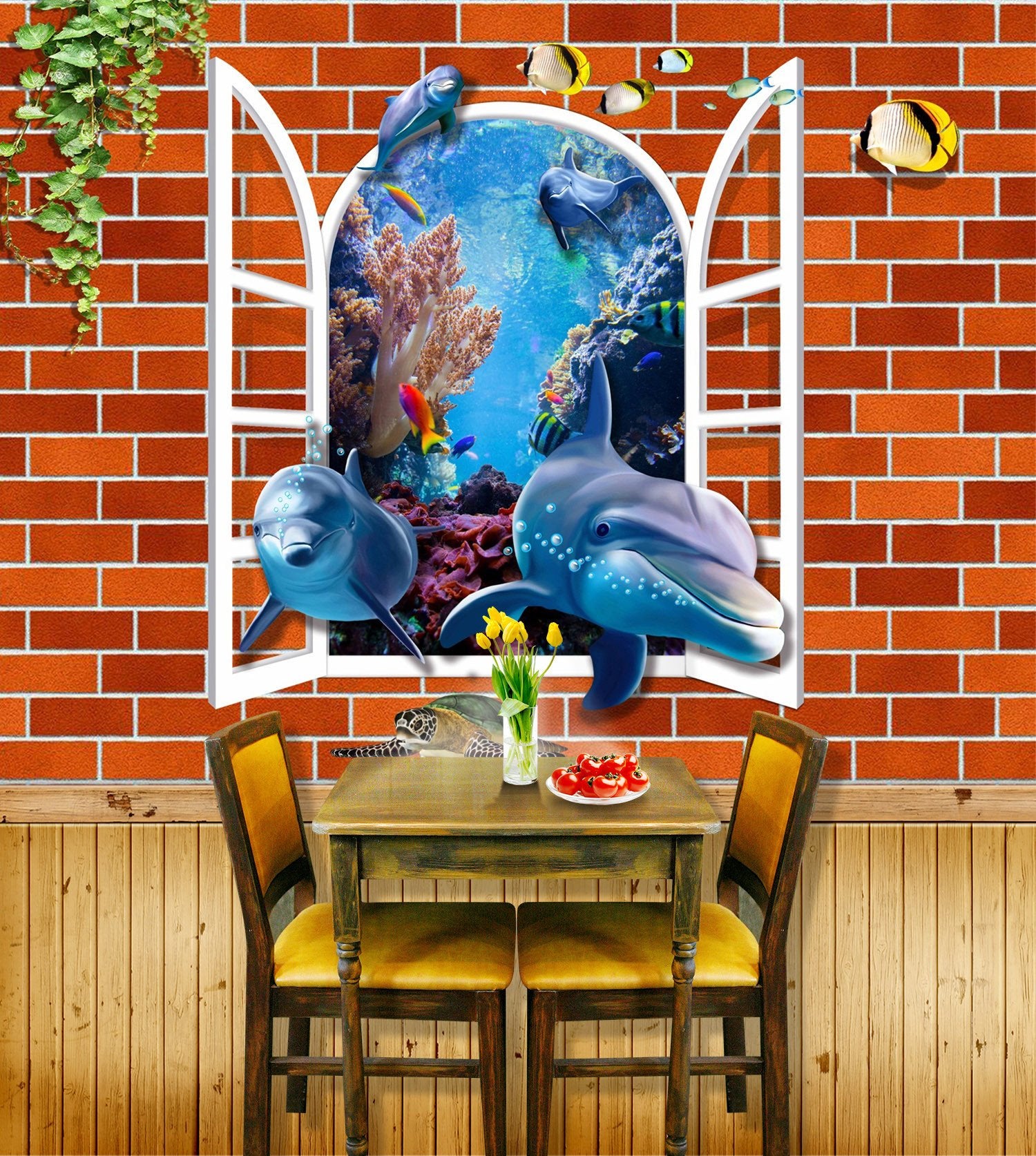 3D Dolphin Show 389 Wallpaper AJ Wallpaper 