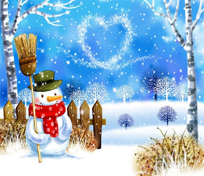 3D Christmas Snowman 453 Wallpaper AJ Wallpaper 