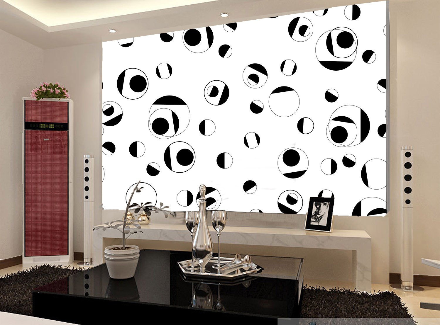 Black And White Patterns Wallpaper AJ Wallpaper 