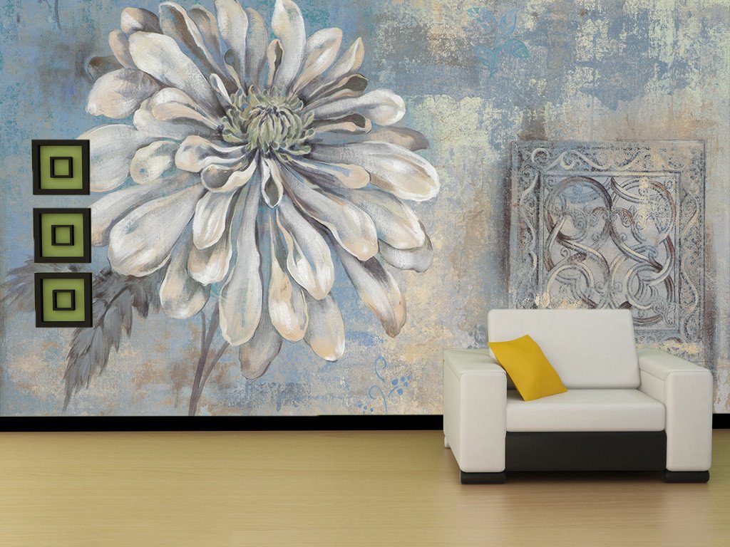 Blooming Chrysanthemum Wallpaper AJ Wallpaper 