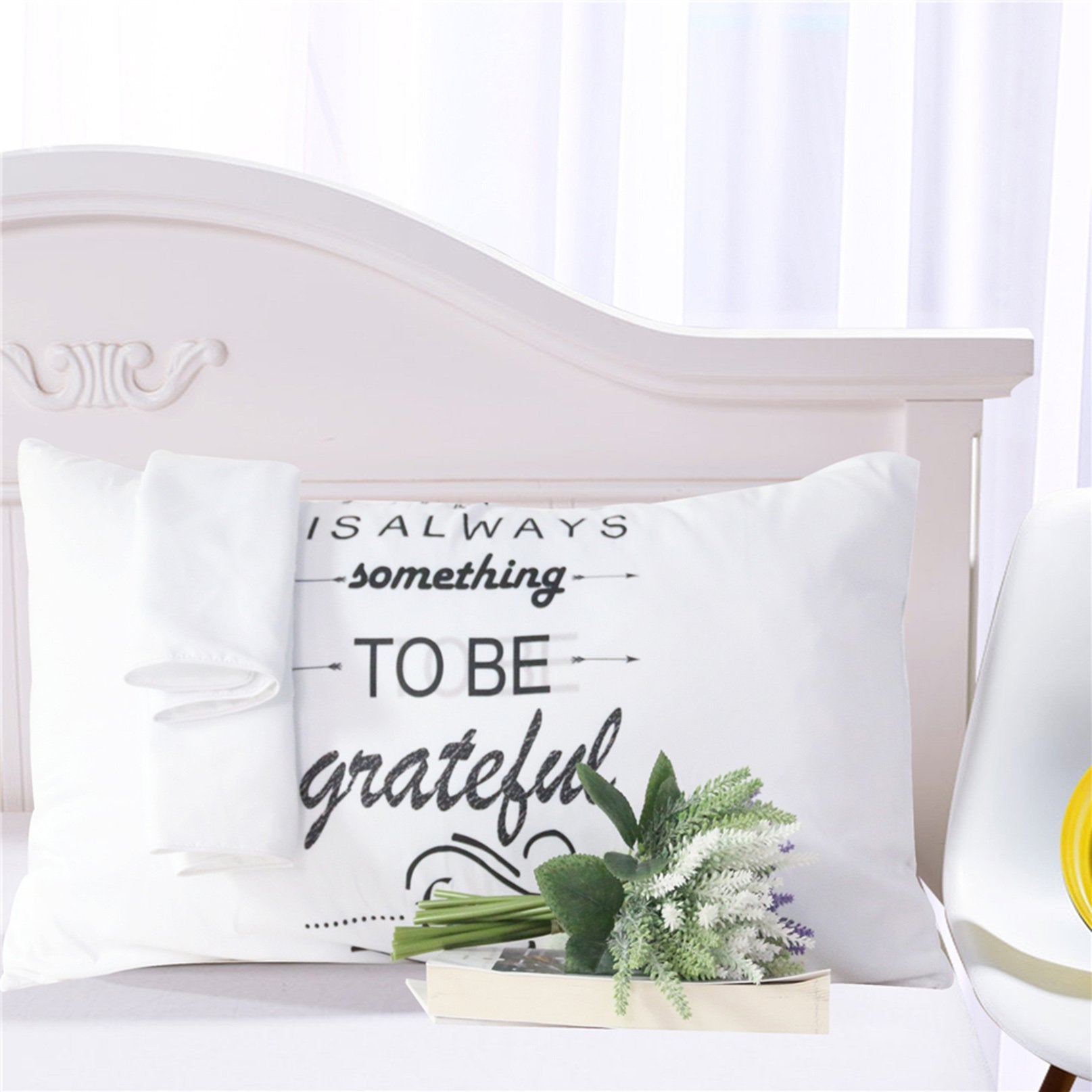 3D Thankful English 137 Bed Pillowcases Quilt Wallpaper AJ Wallpaper 