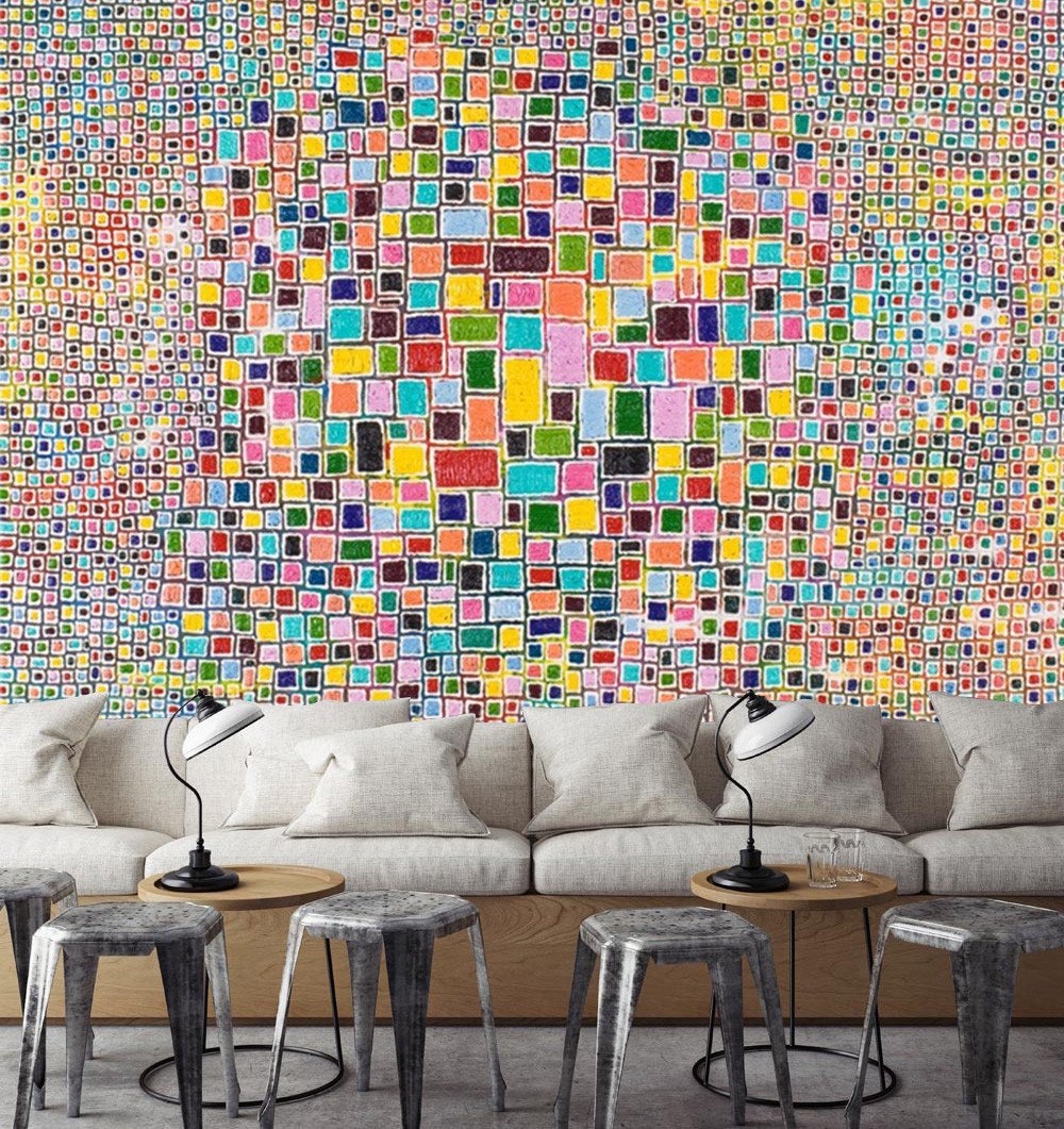 3D Color Graffiti 04 Wallpaper AJ Wallpaper 