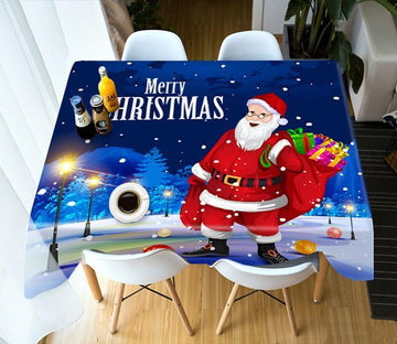 3D White Beard Gift 74 Tablecloths Tablecloths AJ Creativity Home 
