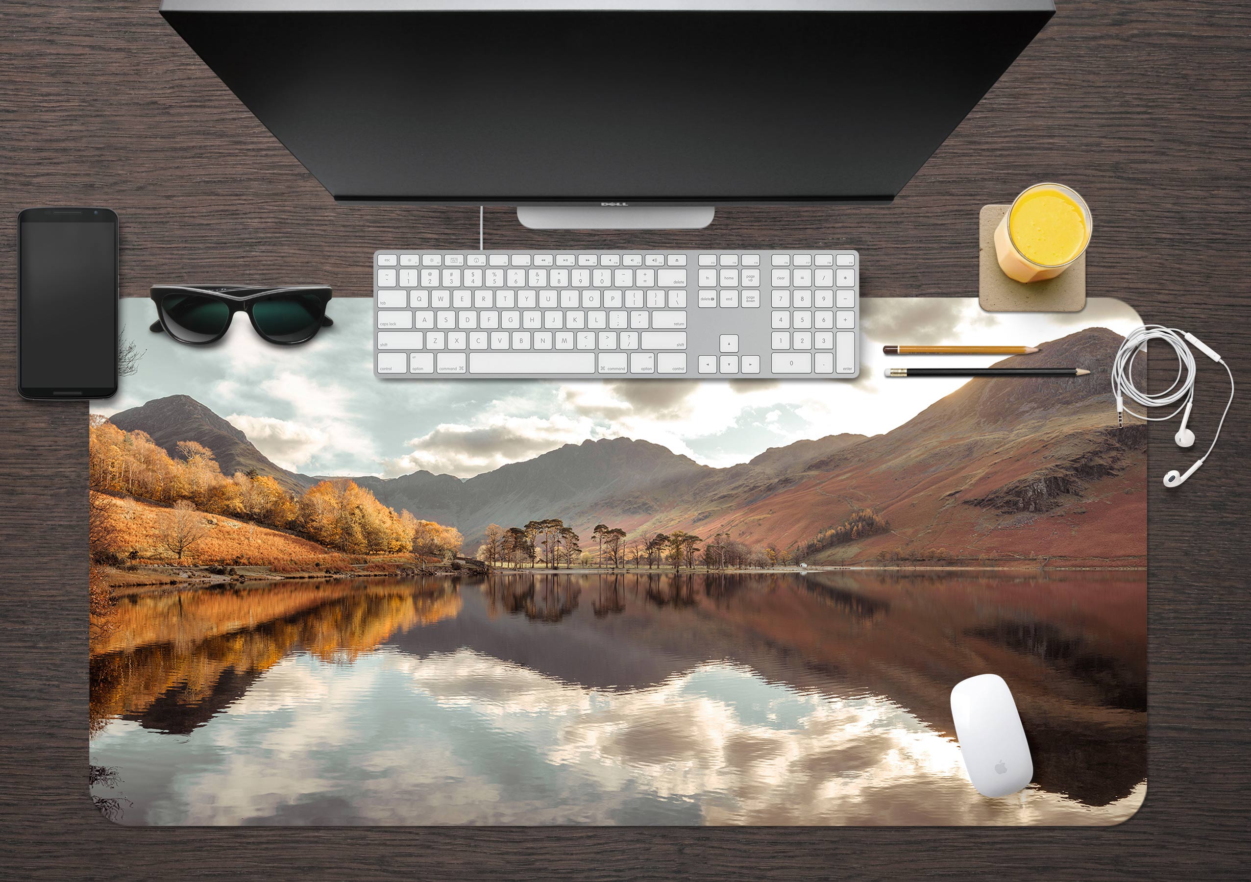 3D Landscape 12448 Assaf Frank Desk Mat