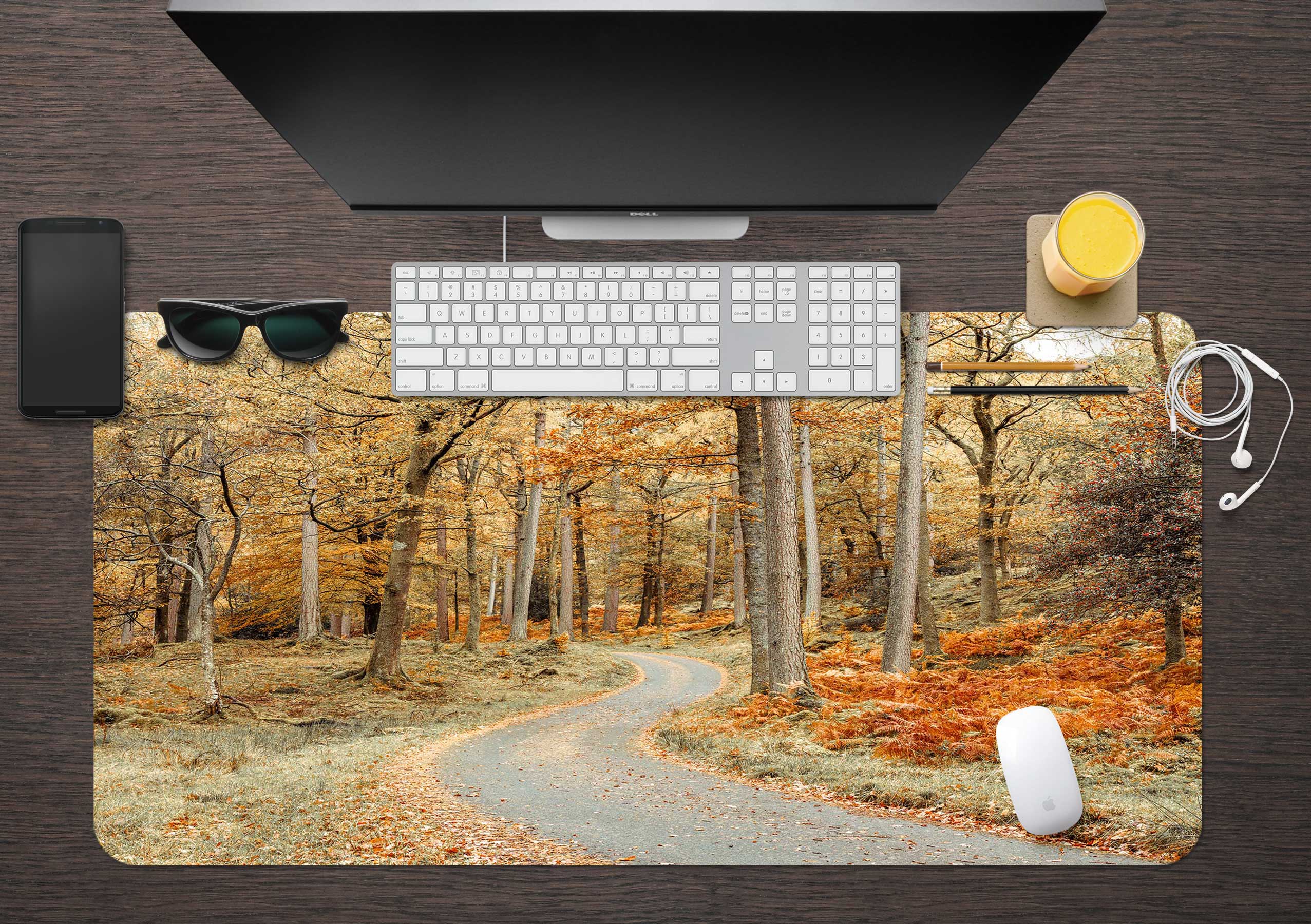 3D Path Woods 12443 Assaf Frank Desk Mat