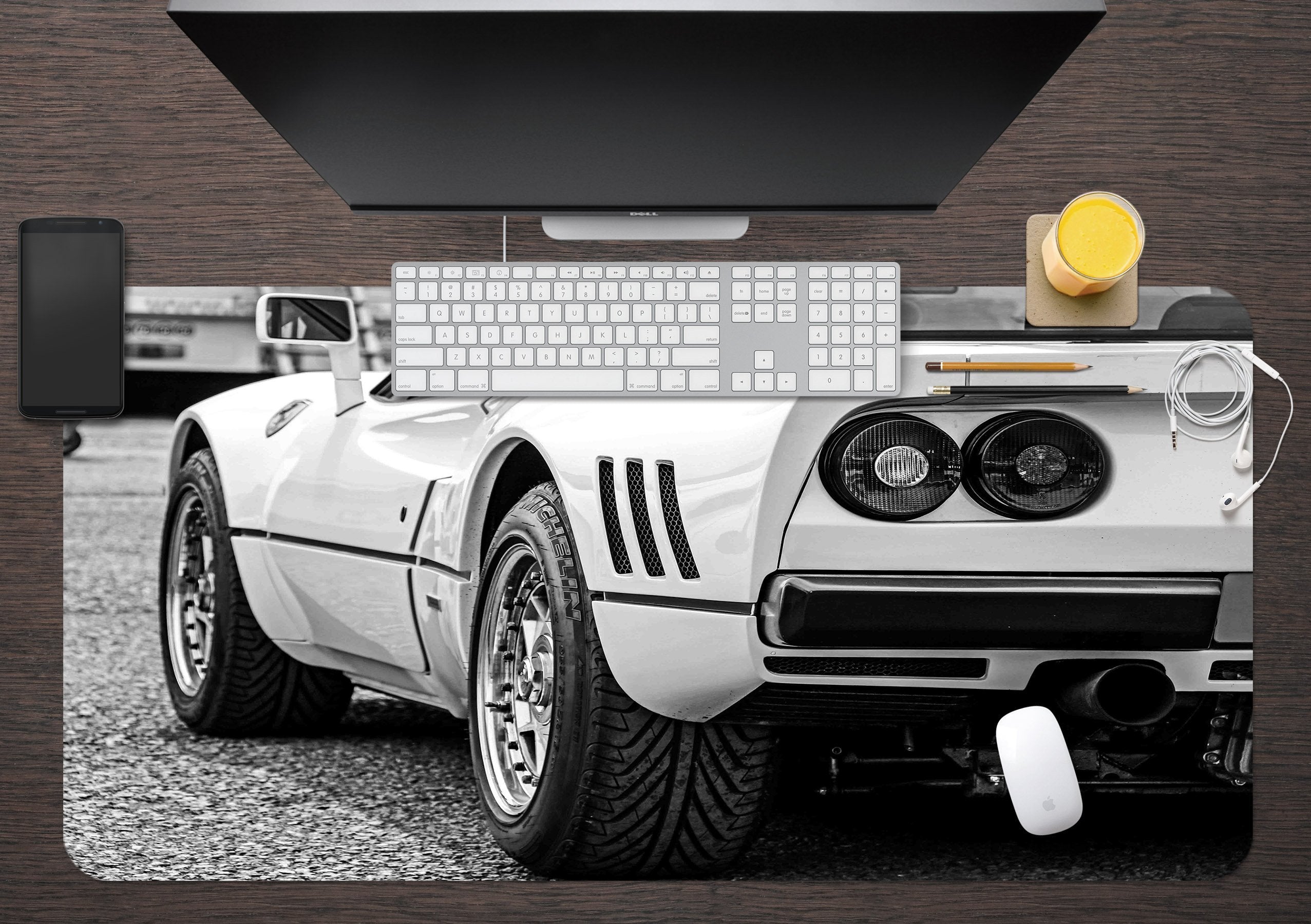 3D Tail Highway 149 Desk Mat Mat AJ Creativity Home 