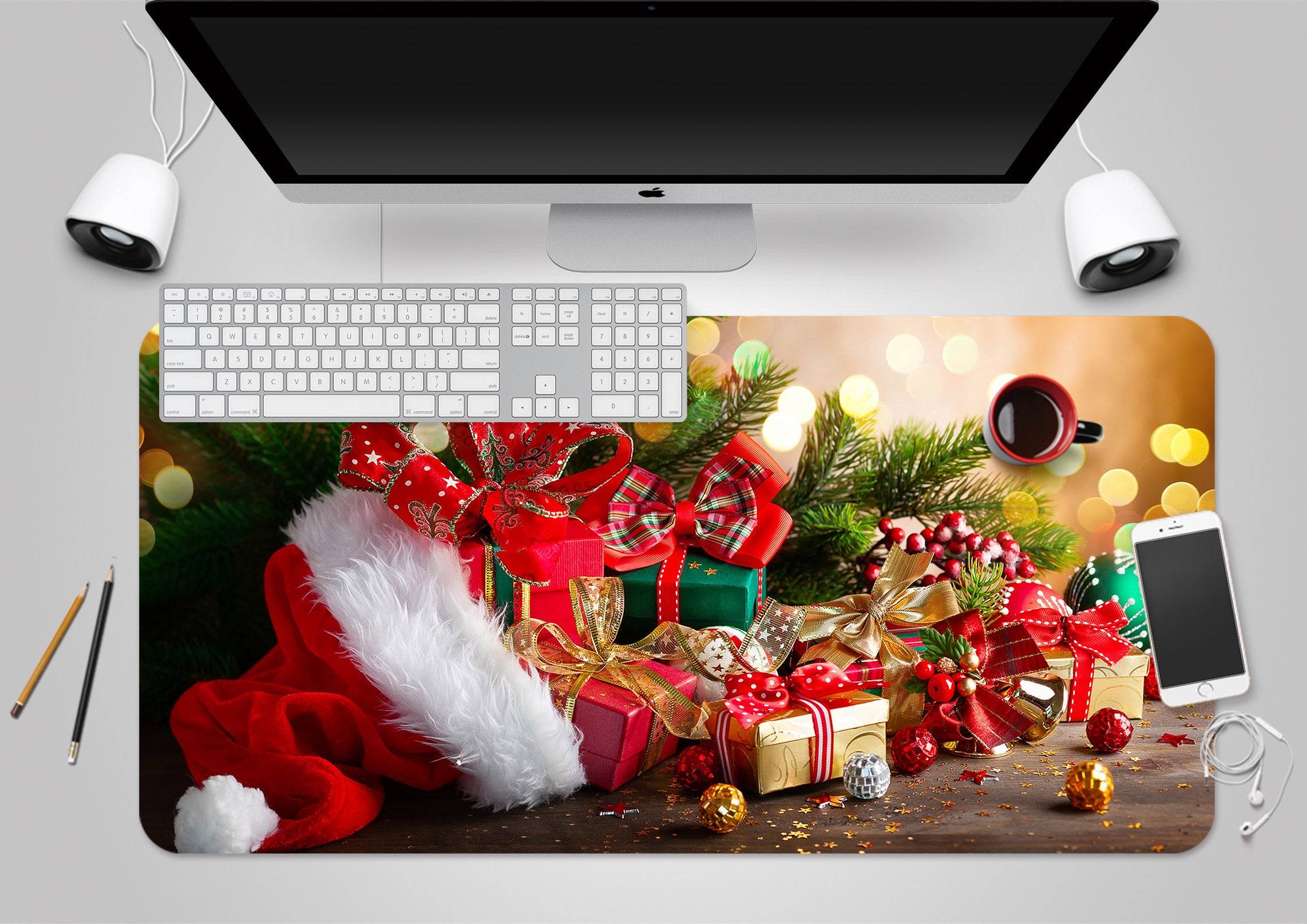 3D Gift 53220 Christmas Desk Mat Xmas