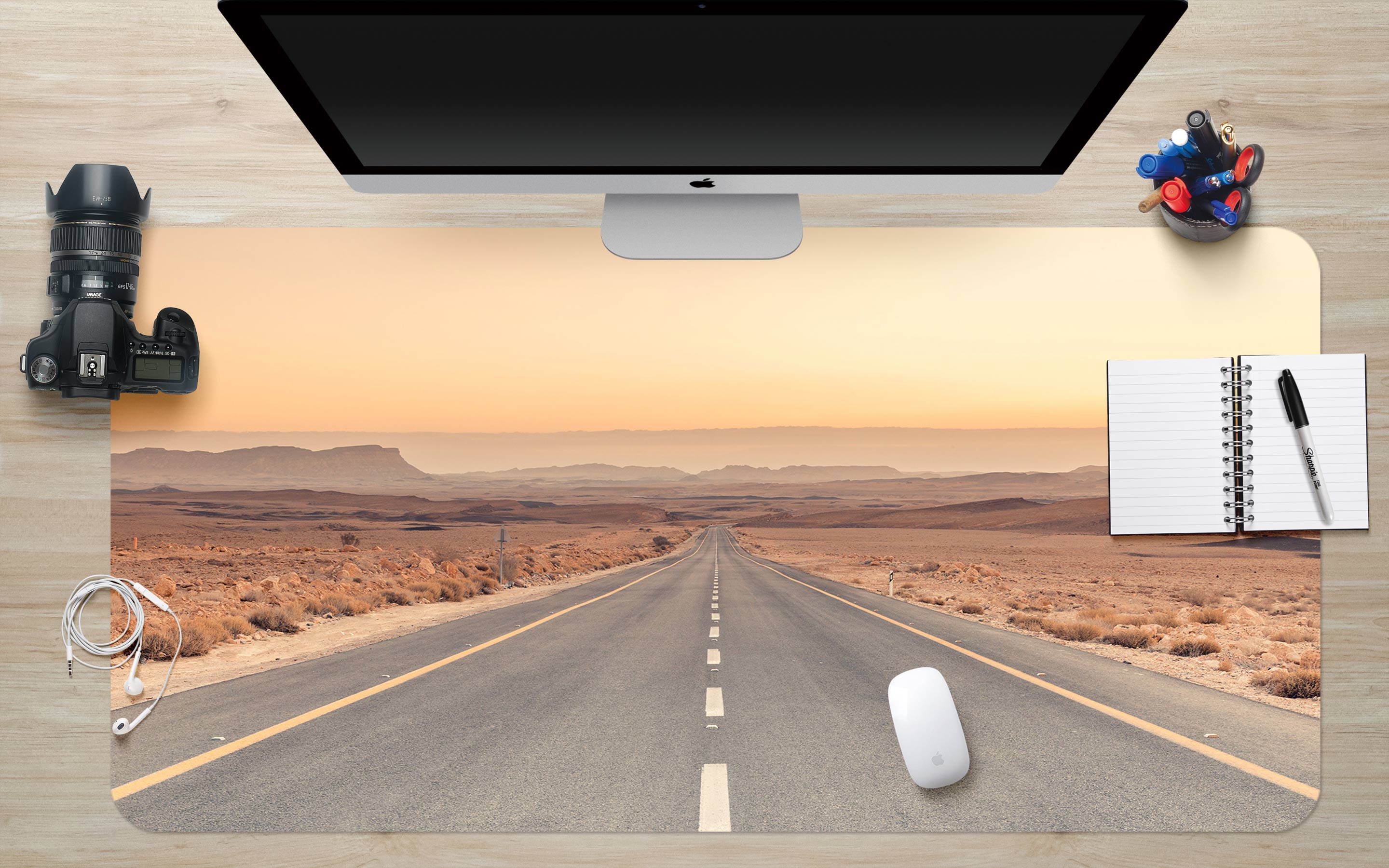 3D Highway 12424 Assaf Frank Desk Mat