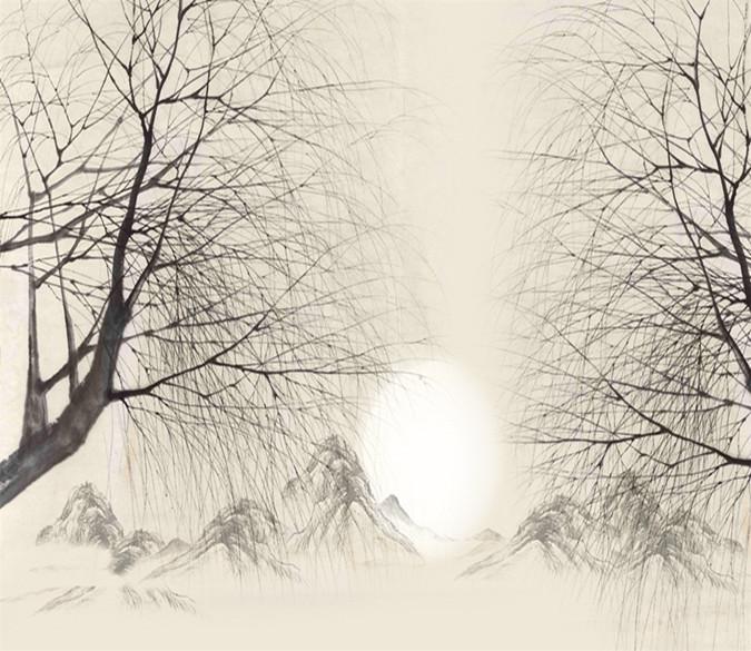3D Snow Tree View 892 Wallpaper AJ Wallpaper 