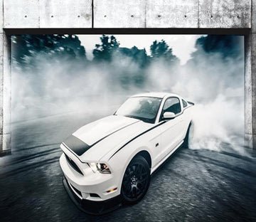 3D White Sport Car 982 Wallpaper AJ Wallpaper 