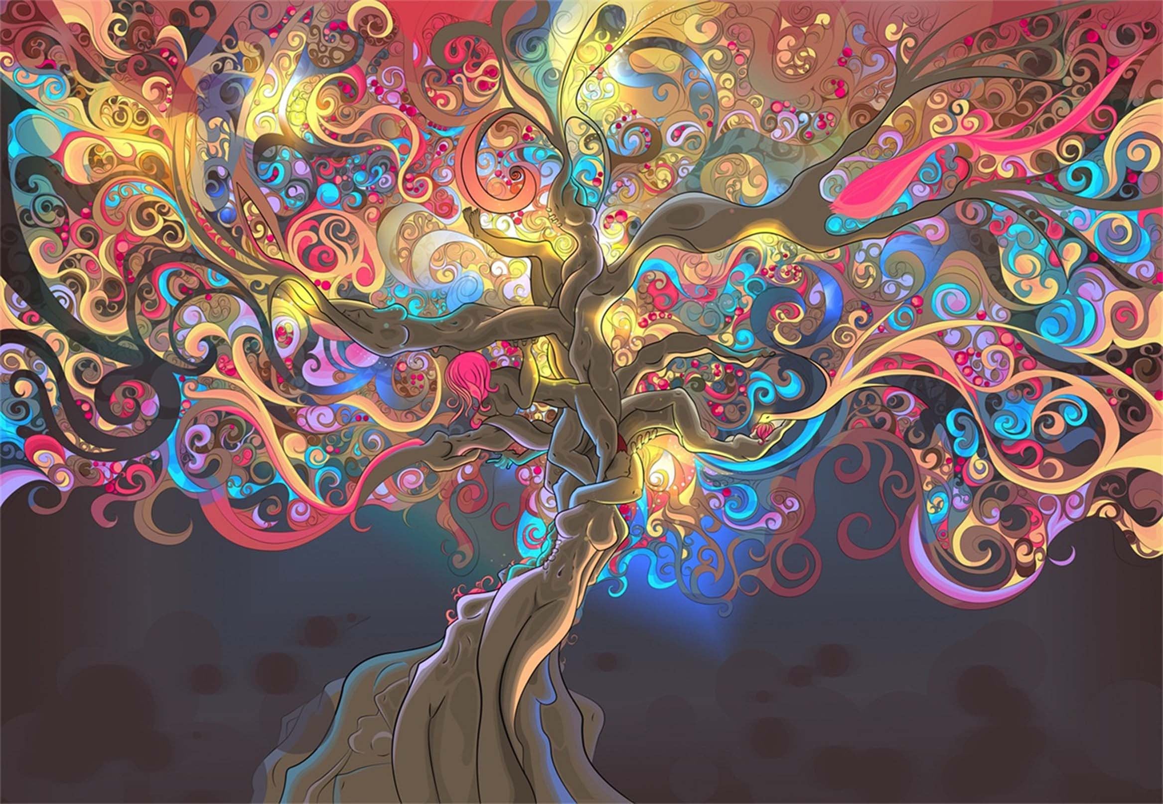 3D Magic Tree 358 Garage Door Mural Wallpaper AJ Wallpaper 
