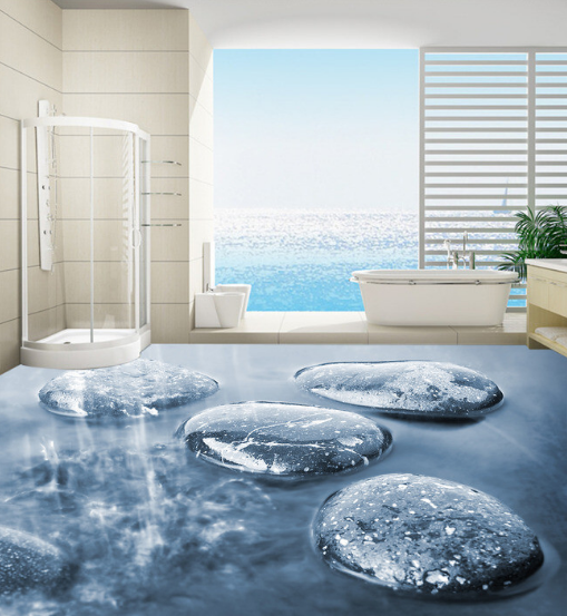 3D Smooth 067 Floor Mural Wallpaper AJ Wallpaper 2 