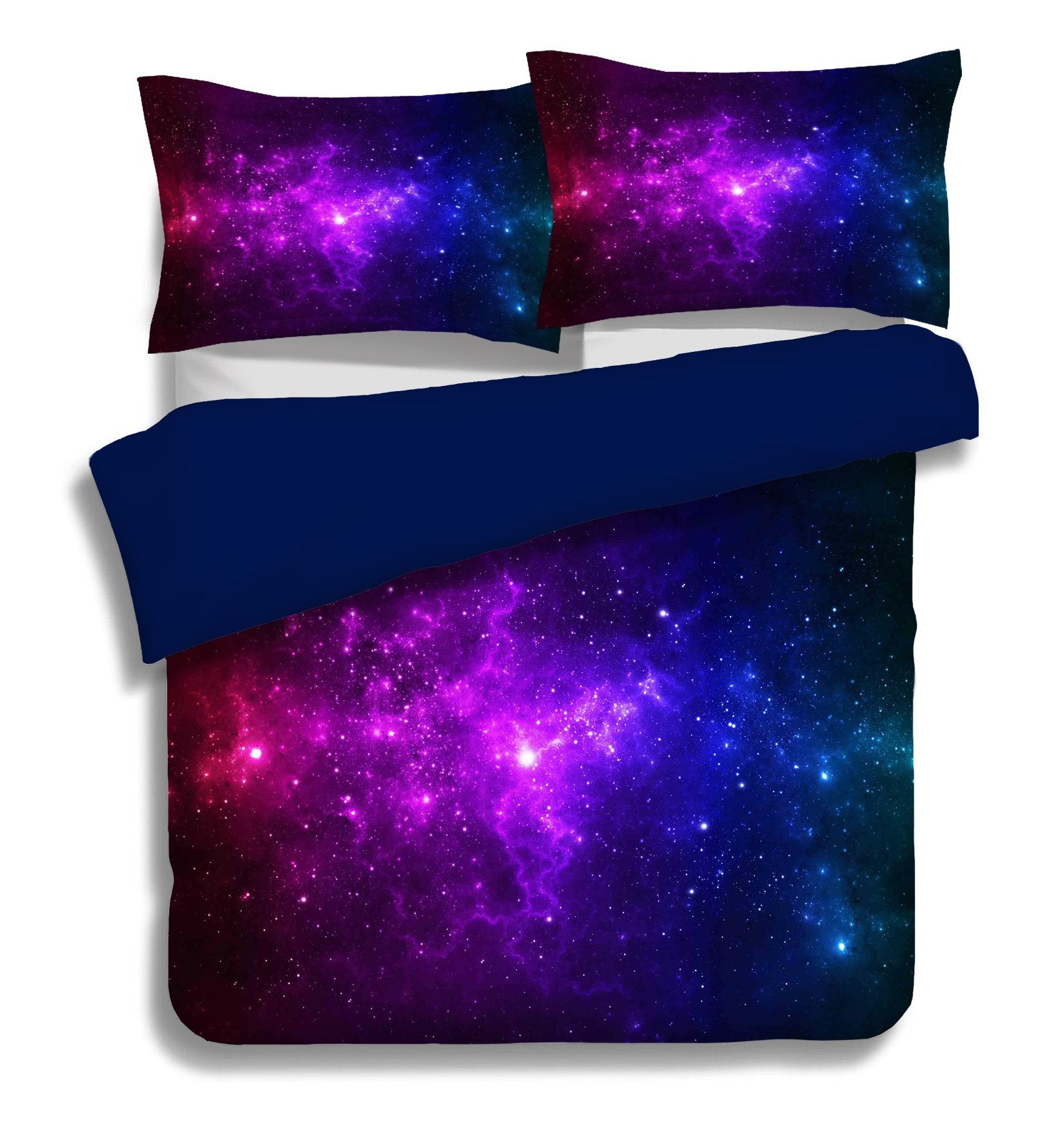 3D Purple Starry Sky 111 Bed Pillowcases Quilt Wallpaper AJ Wallpaper 