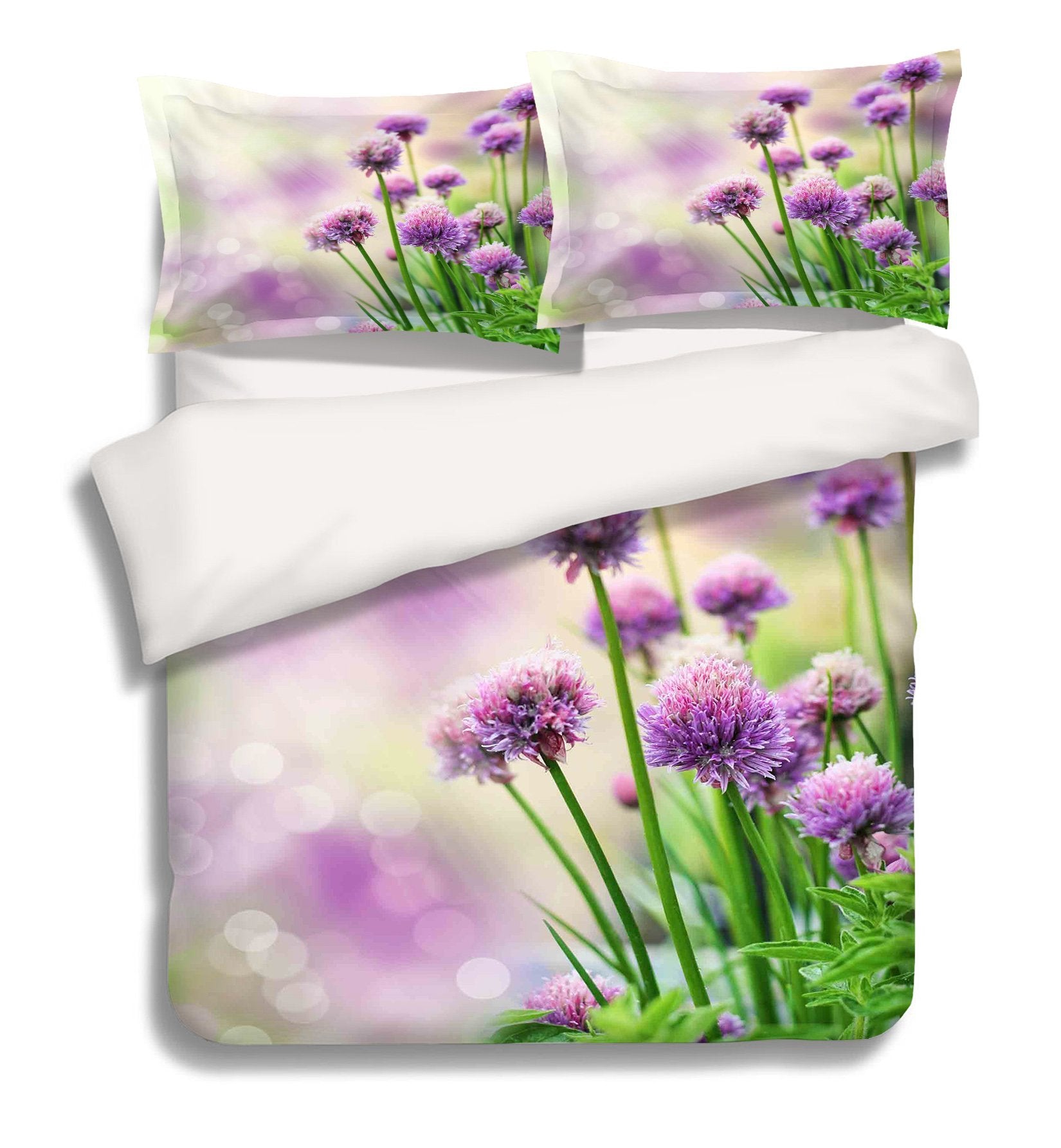 3D Pretty Flowers 356 Bed Pillowcases Quilt Wallpaper AJ Wallpaper 