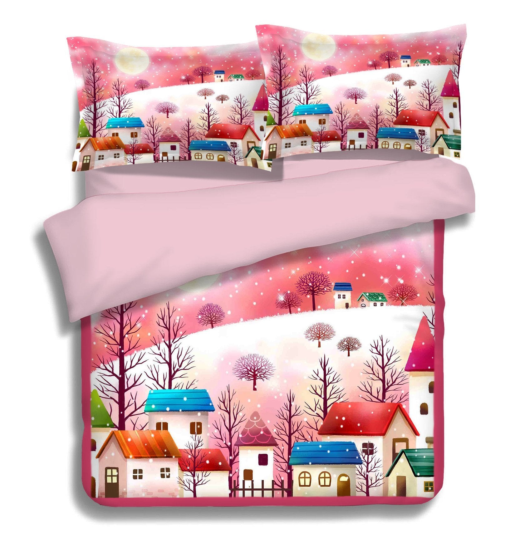 3D Snowing Day 176 Bed Pillowcases Quilt Wallpaper AJ Wallpaper 