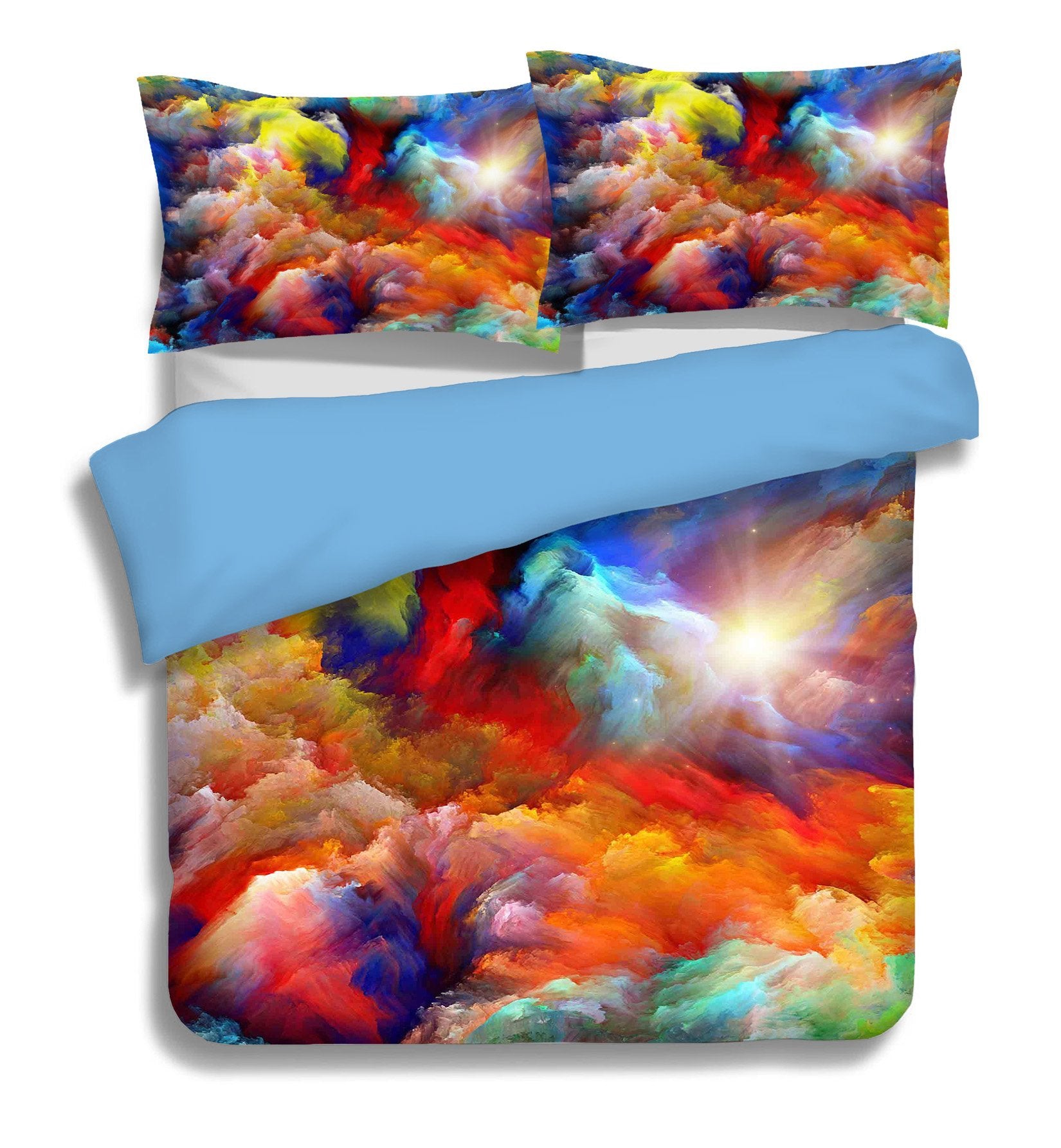 3D Color Nebula 108 Bed Pillowcases Quilt Wallpaper AJ Wallpaper 