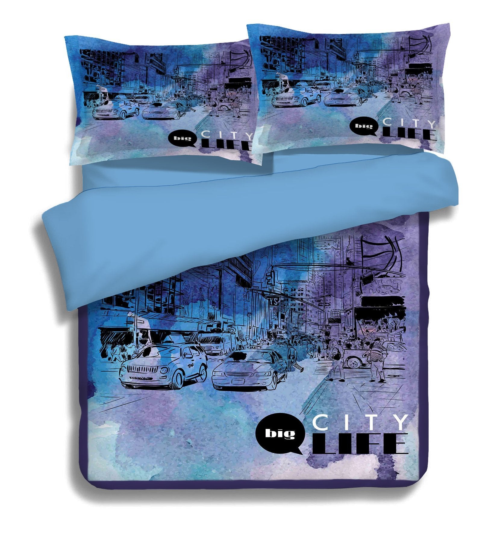 3D Bridge Car 124 Bed Pillowcases Quilt Wallpaper AJ Wallpaper 