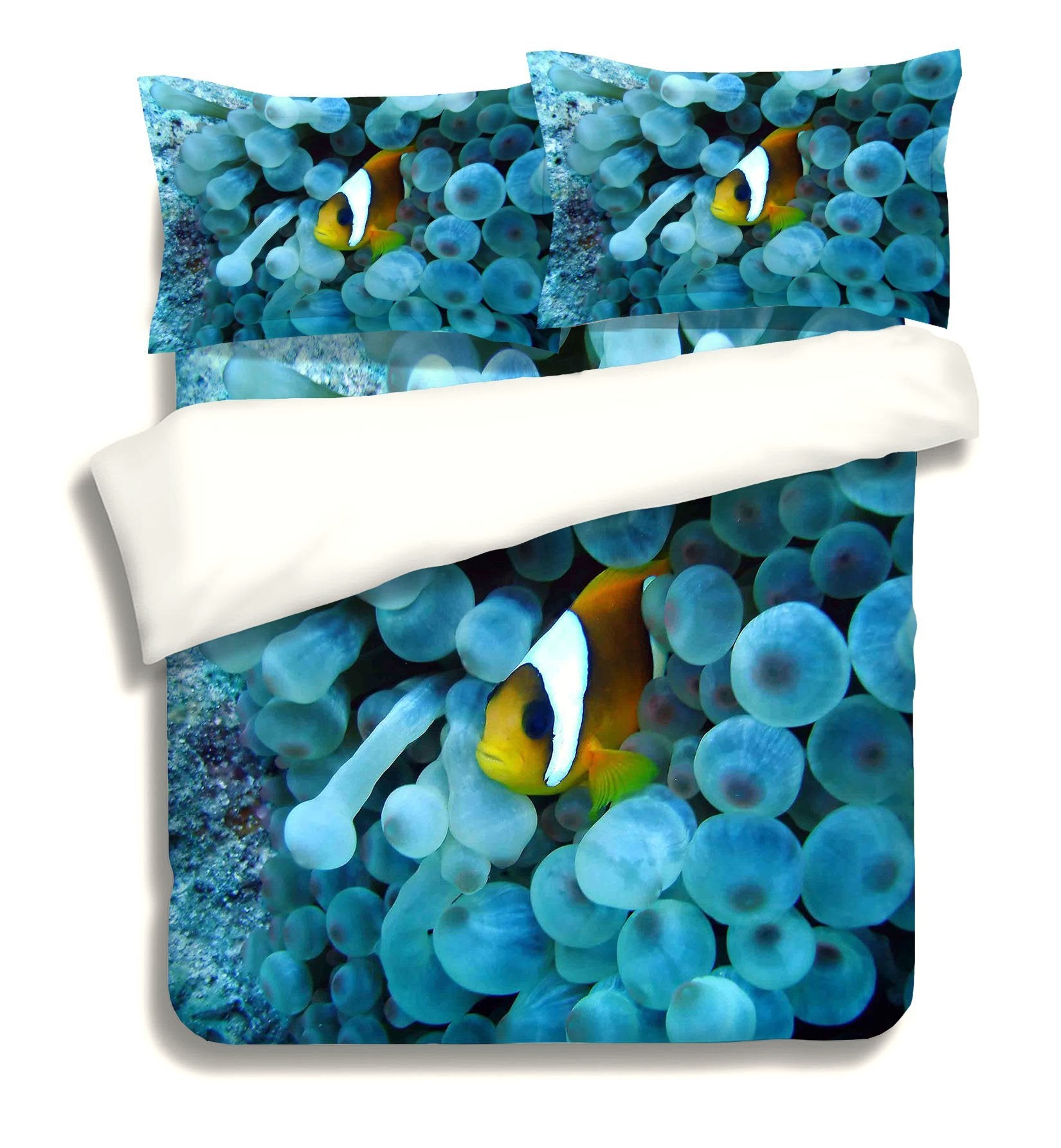 3D Seabed Hidden Fish 127 Bed Pillowcases Quilt Wallpaper AJ Wallpaper 