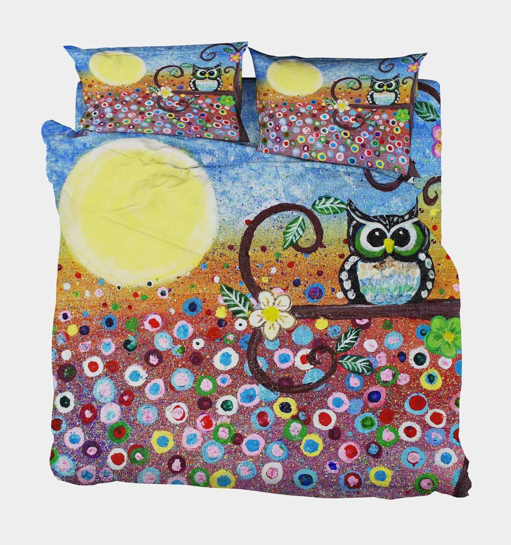 3D Bird Painting 29 Bed Pillowcases Quilt Wallpaper AJ Wallpaper 